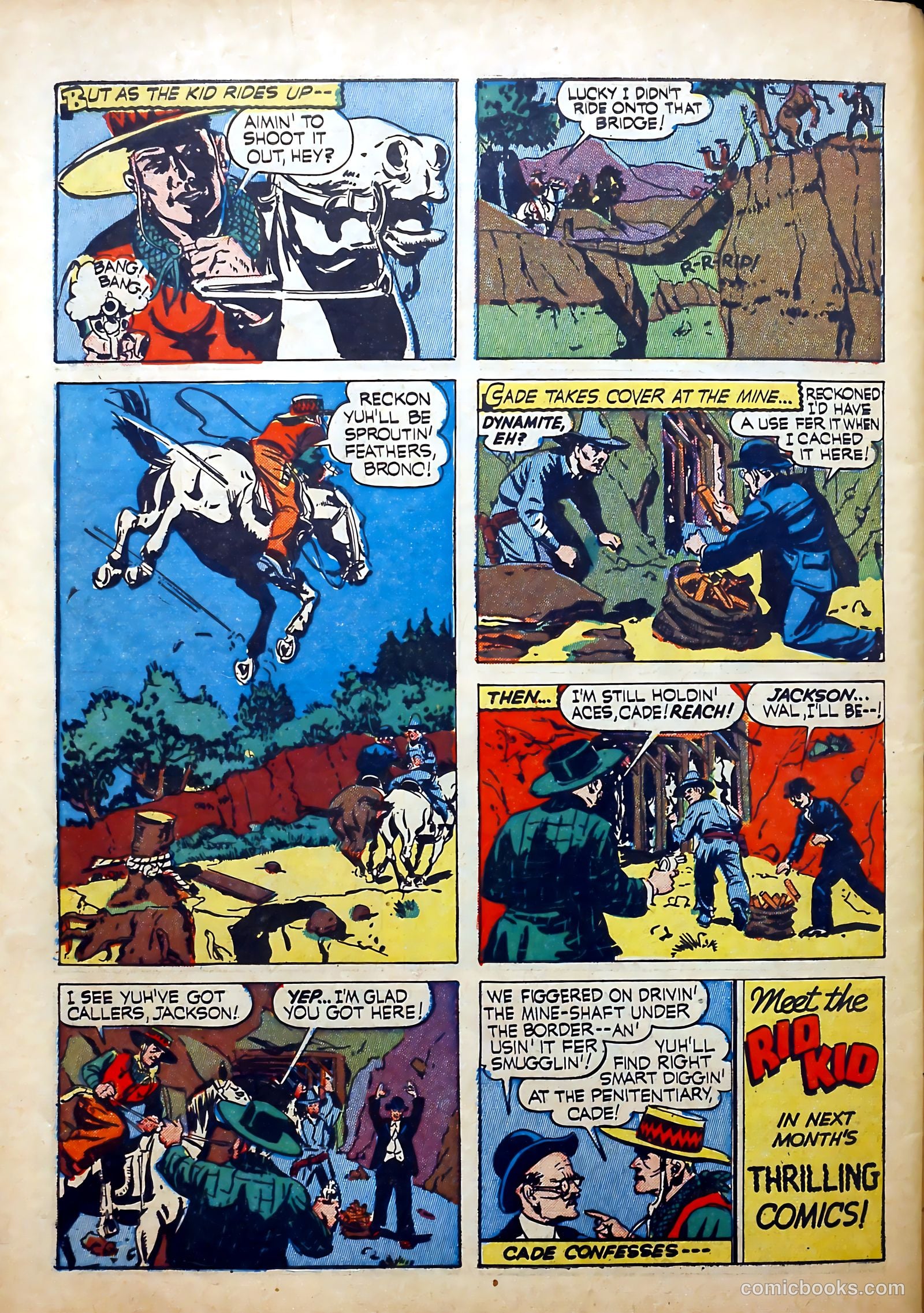 Thrilling Comics #16 (1940) — page 64 of 68