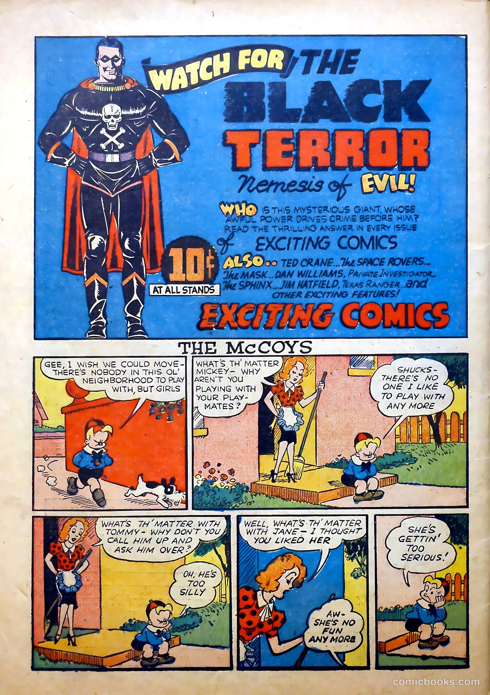 Thrilling Comics #16 (1940) — page 66 of 68