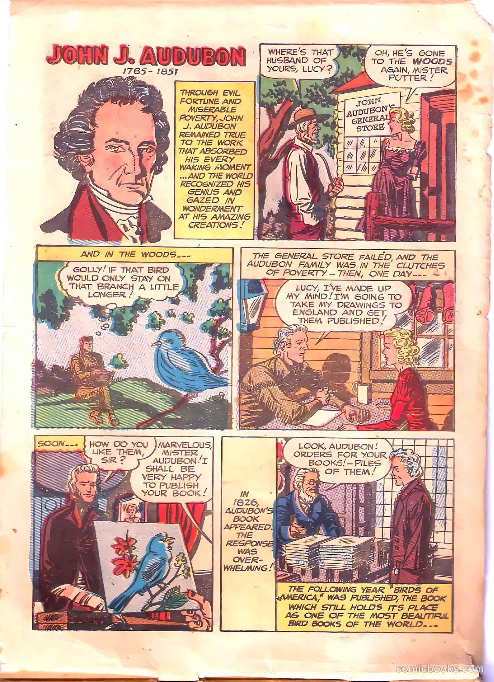 48 Famous Americans #1 (1947) — page 4 of 52
