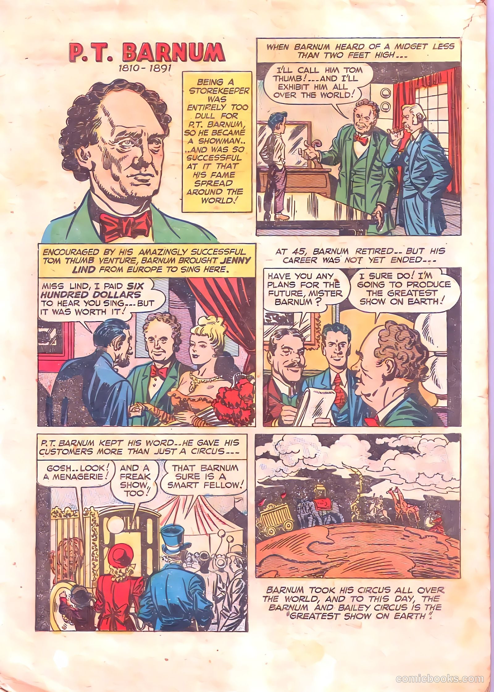 48 Famous Americans #1 (1947) — page 5 of 52