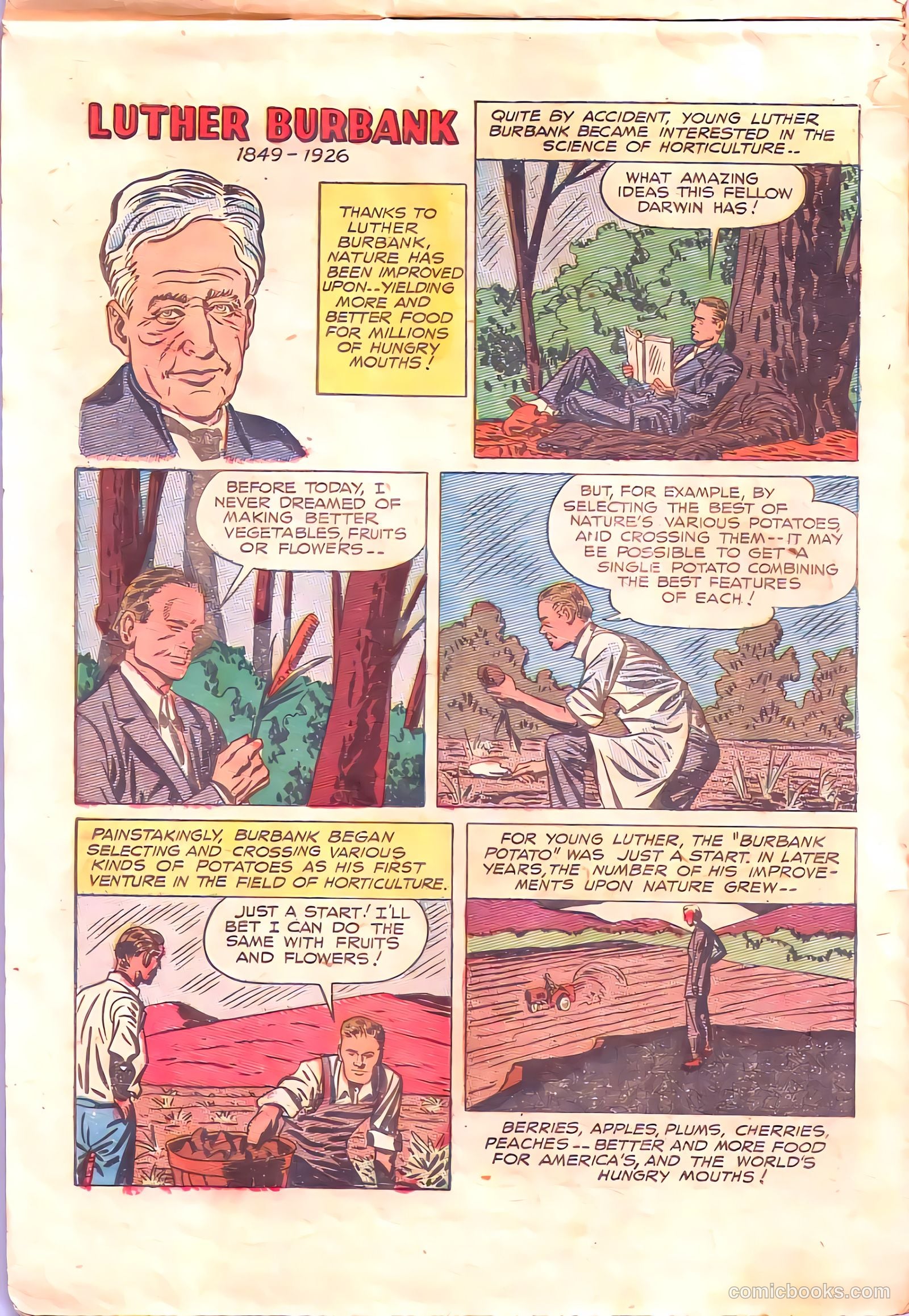 48 Famous Americans #1 (1947) — page 9 of 52