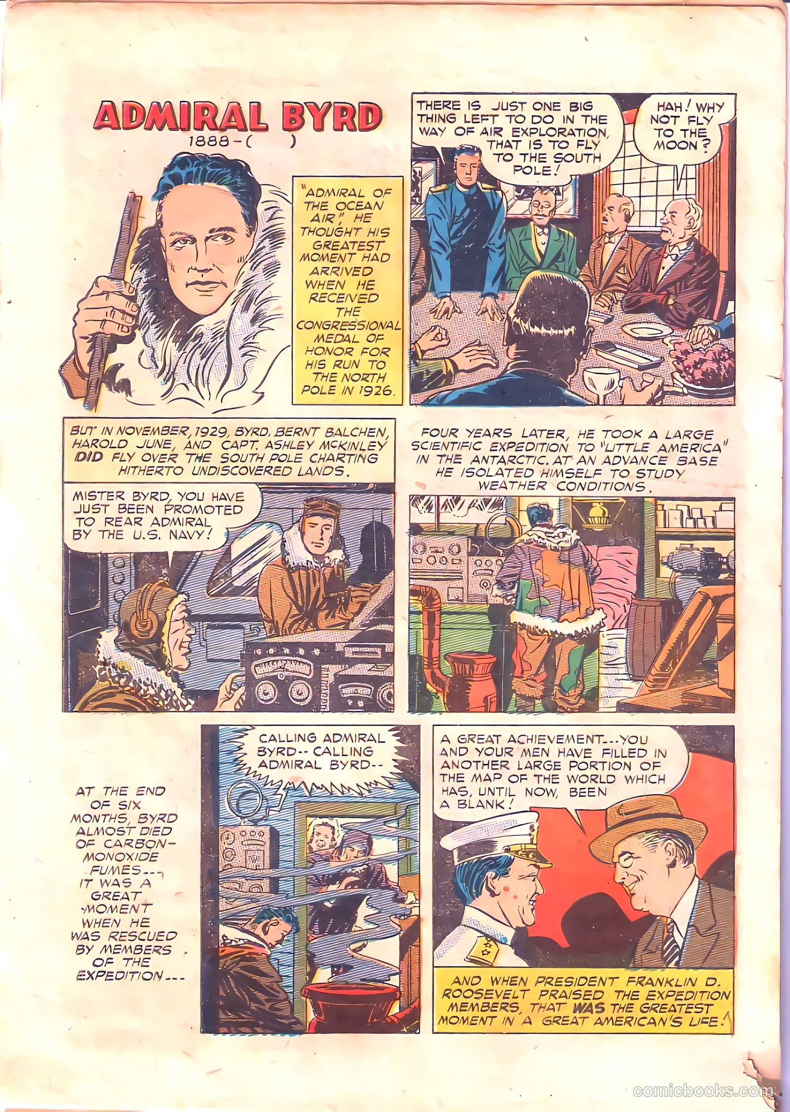48 Famous Americans #1 (1947) — page 10 of 52