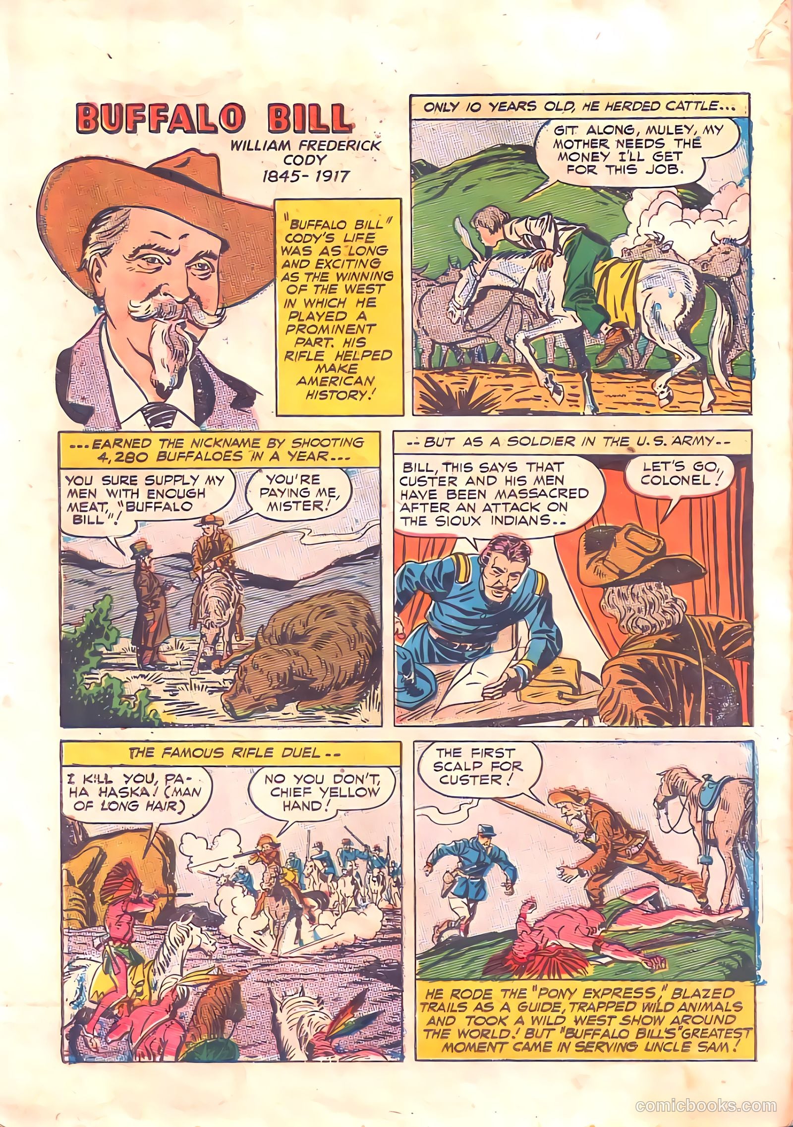 48 Famous Americans #1 (1947) — page 11 of 52