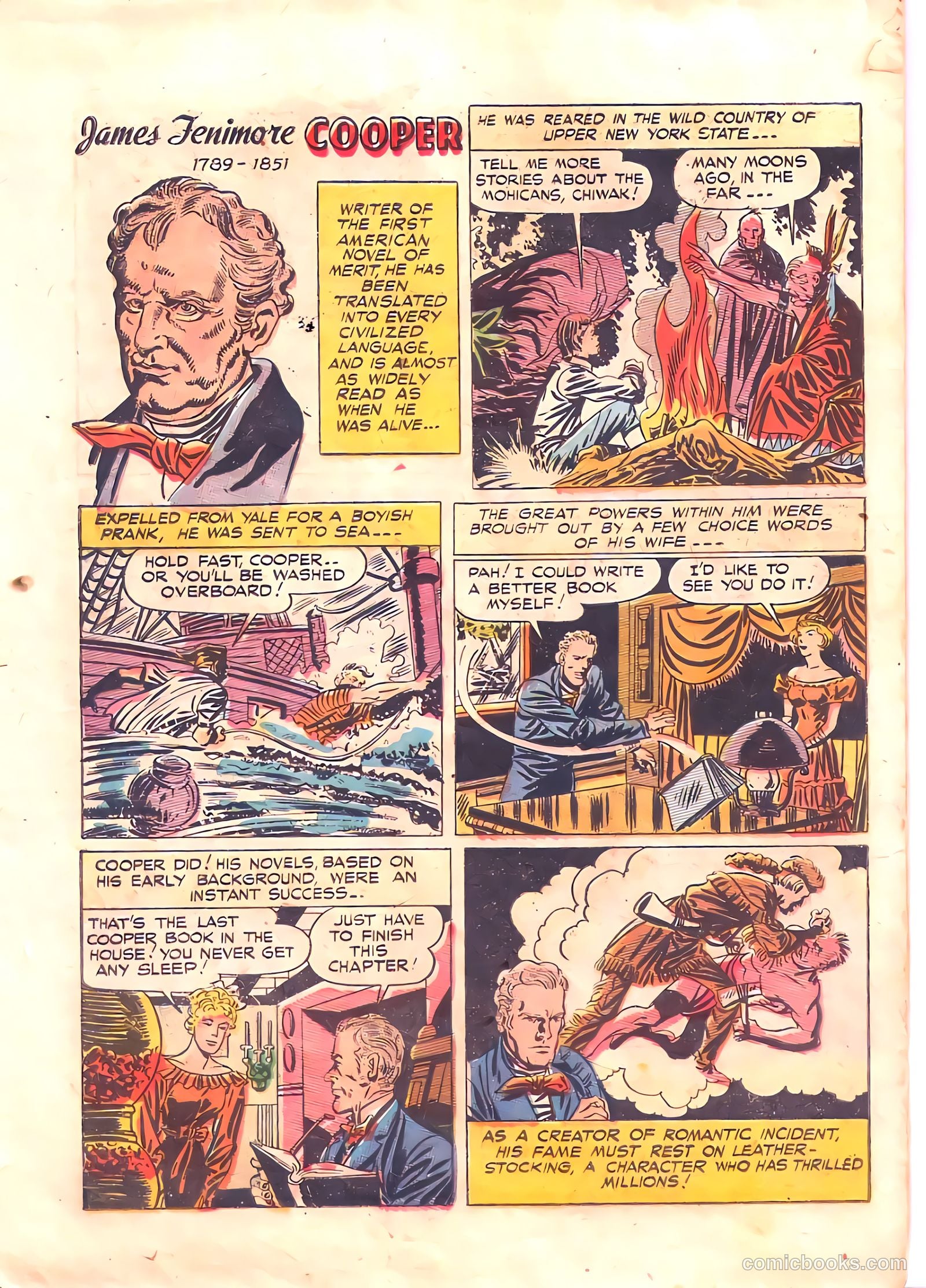 48 Famous Americans #1 (1947) — page 13 of 52