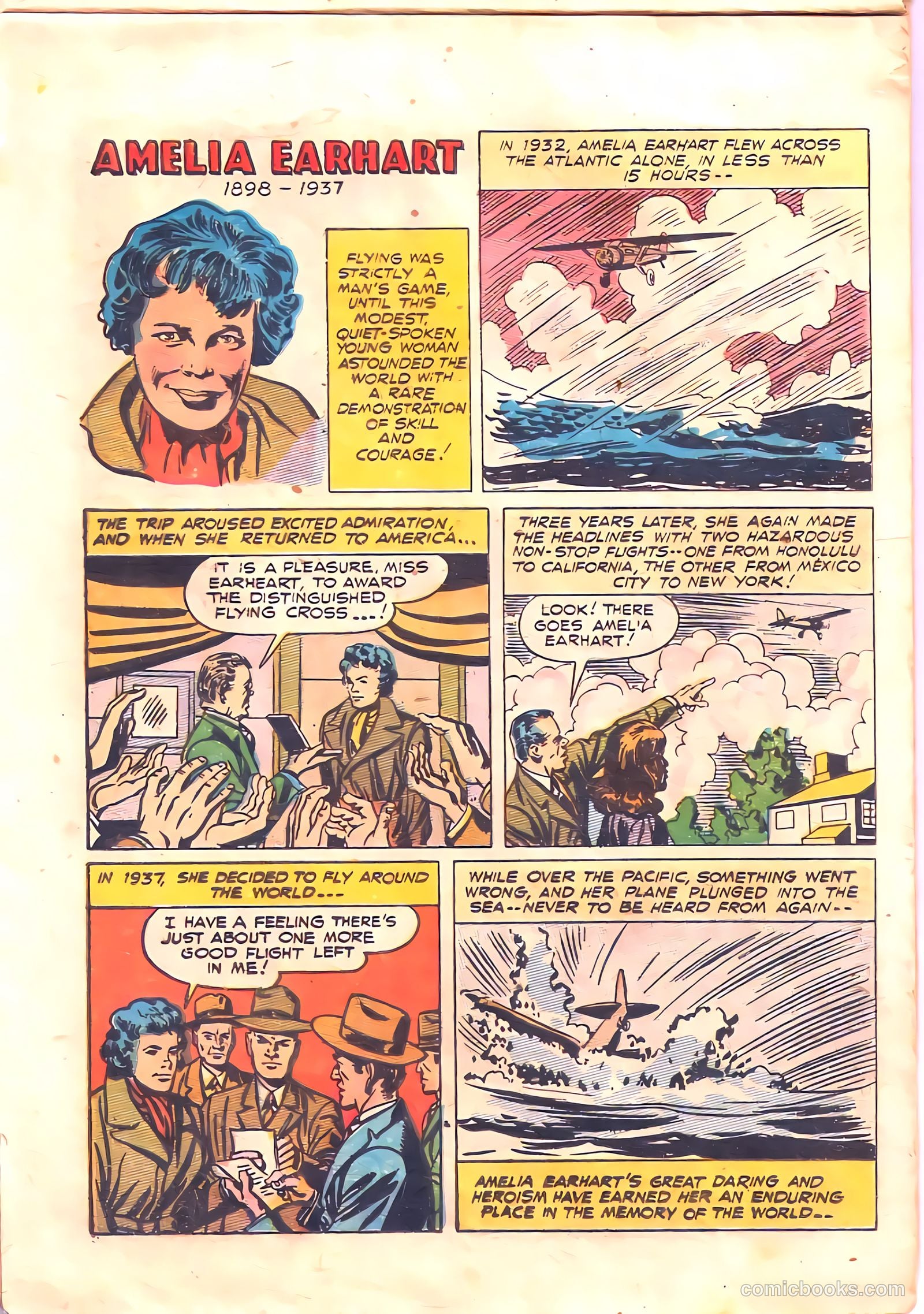 48 Famous Americans #1 (1947) — page 15 of 52