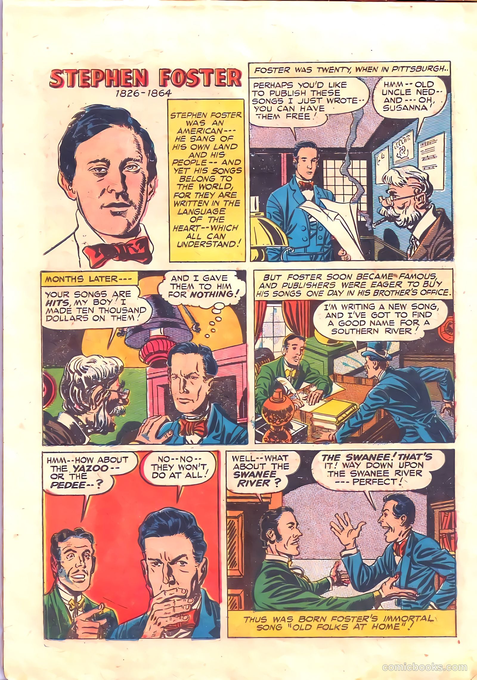 48 Famous Americans #1 (1947) — page 19 of 52
