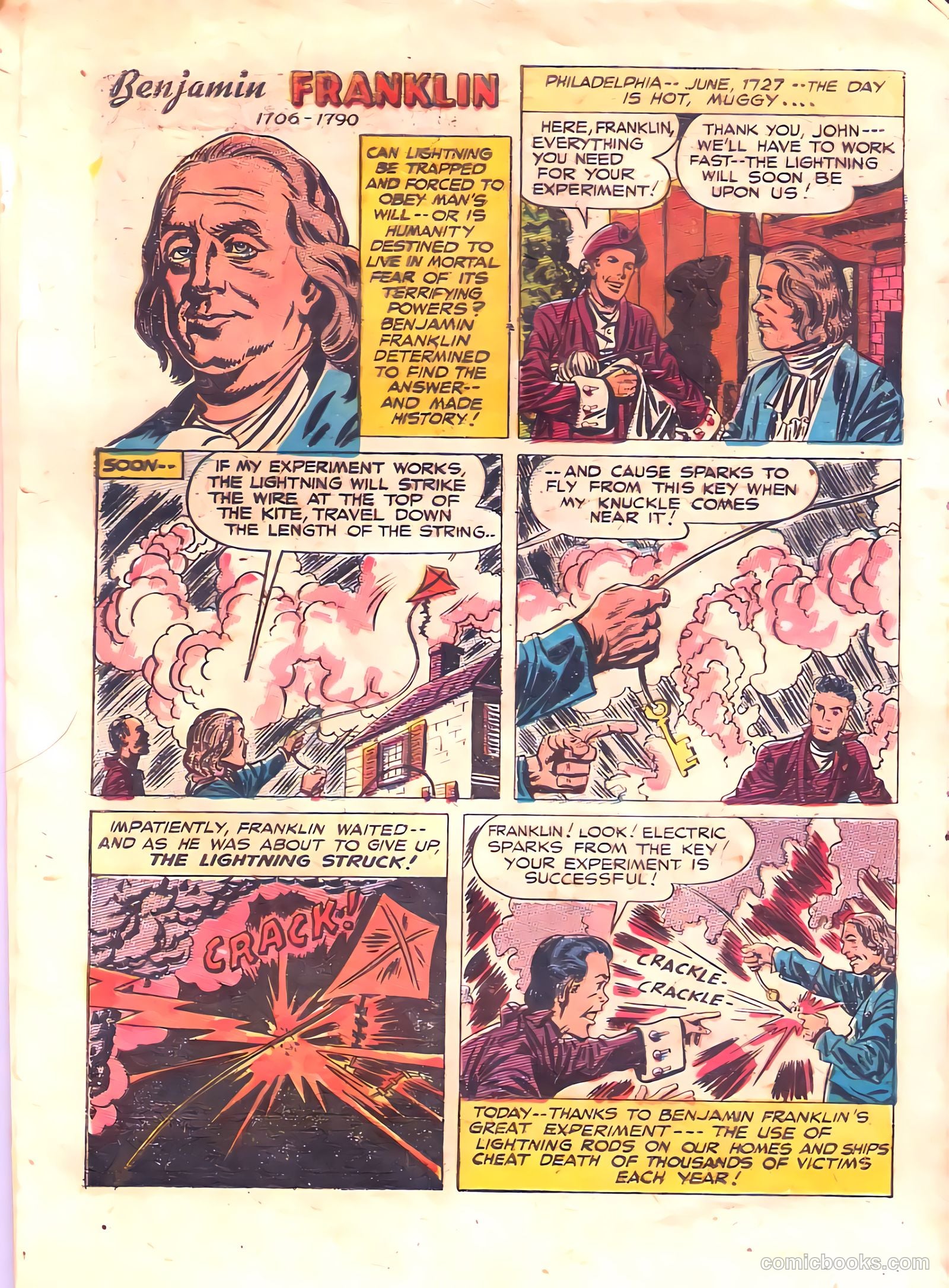 48 Famous Americans #1 (1947) — page 20 of 52