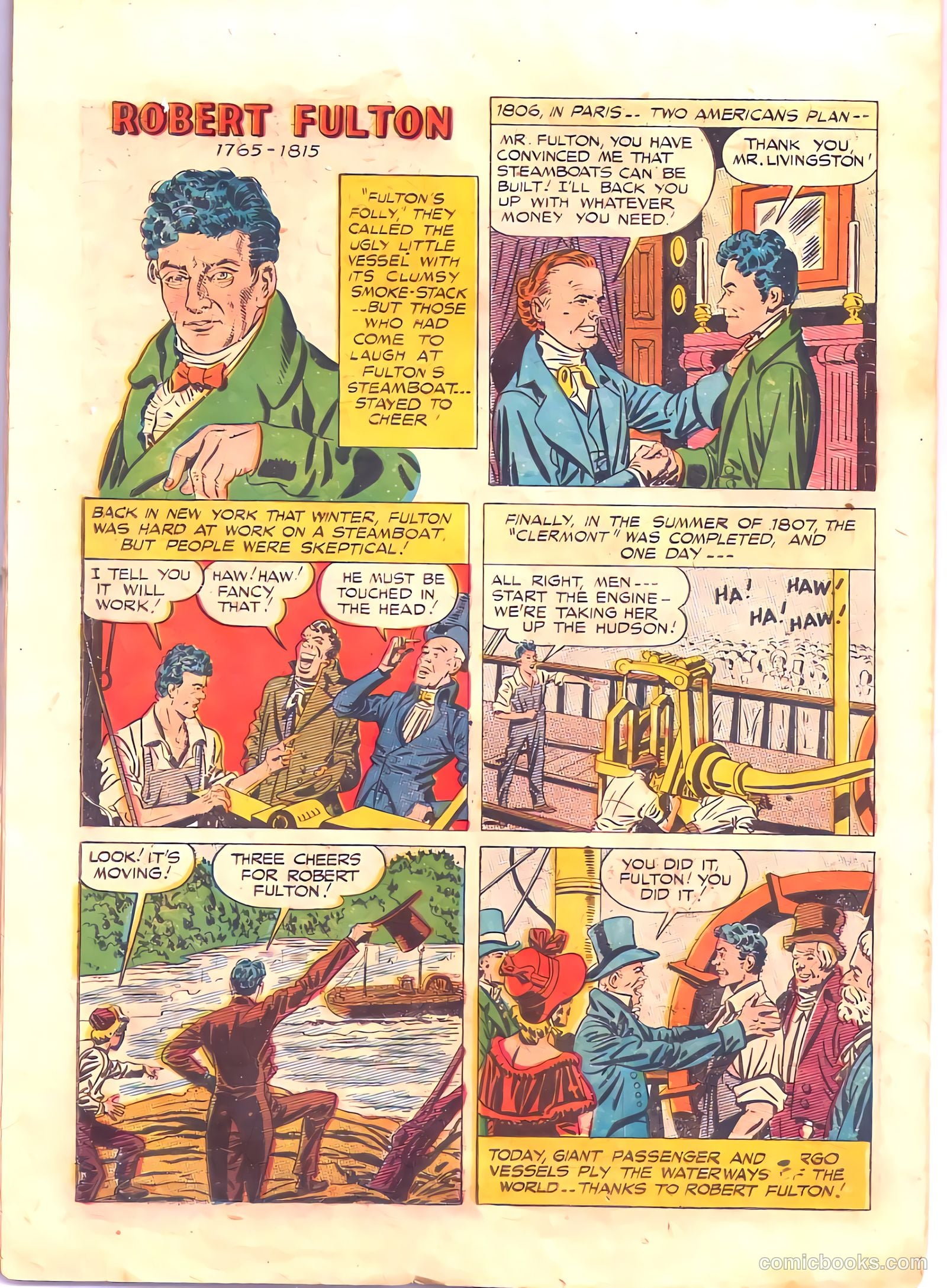 48 Famous Americans #1 (1947) — page 21 of 52