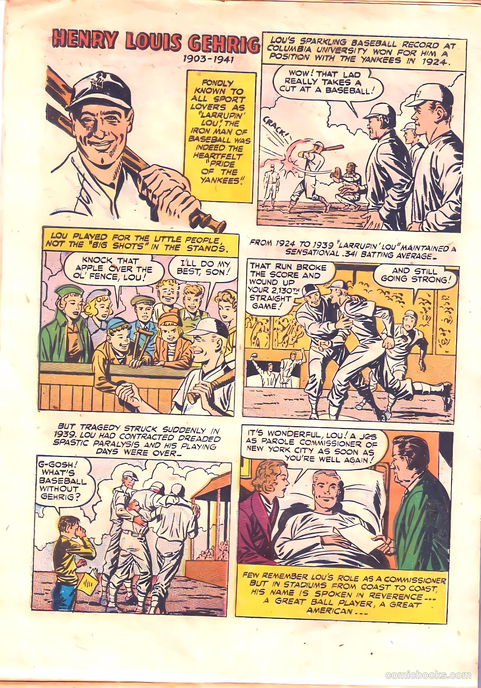 48 Famous Americans #1 (1947) — page 22 of 52