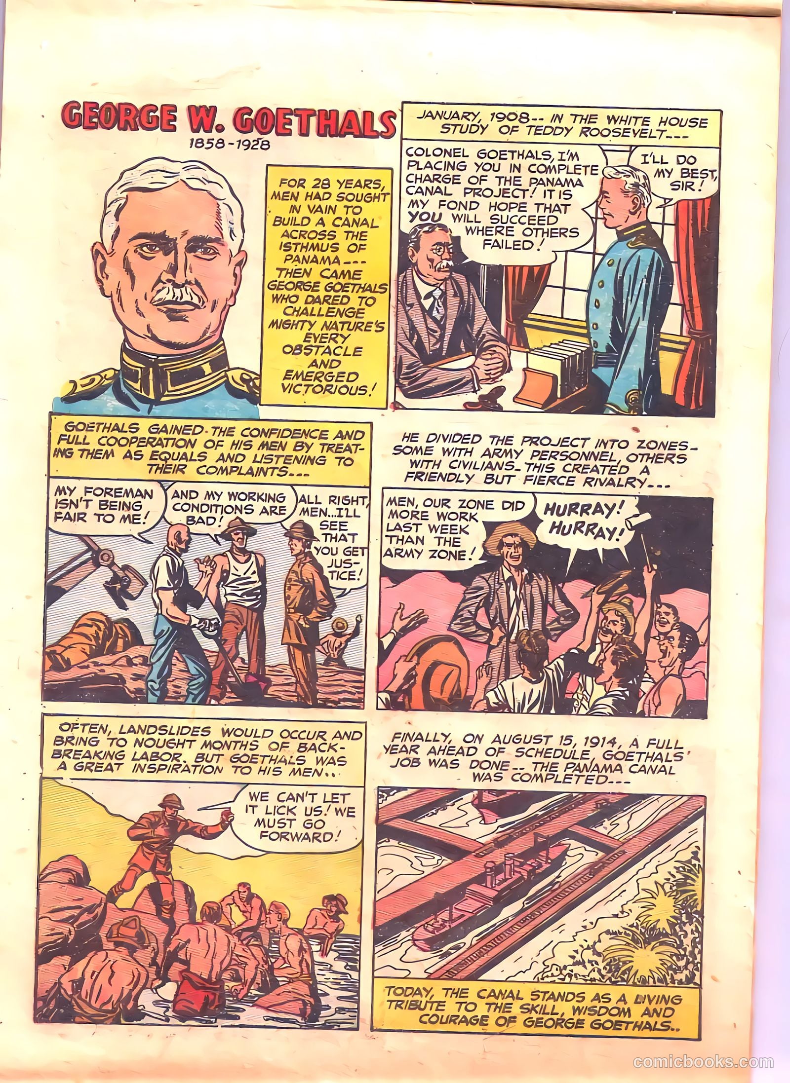 48 Famous Americans #1 (1947) — page 23 of 52