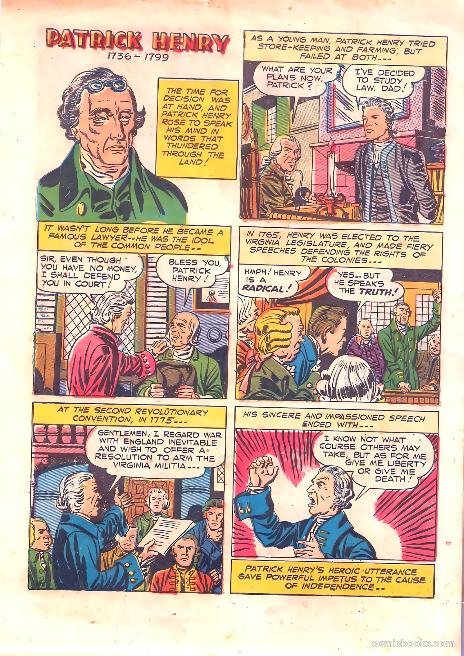 48 Famous Americans #1 (1947) — page 26 of 52