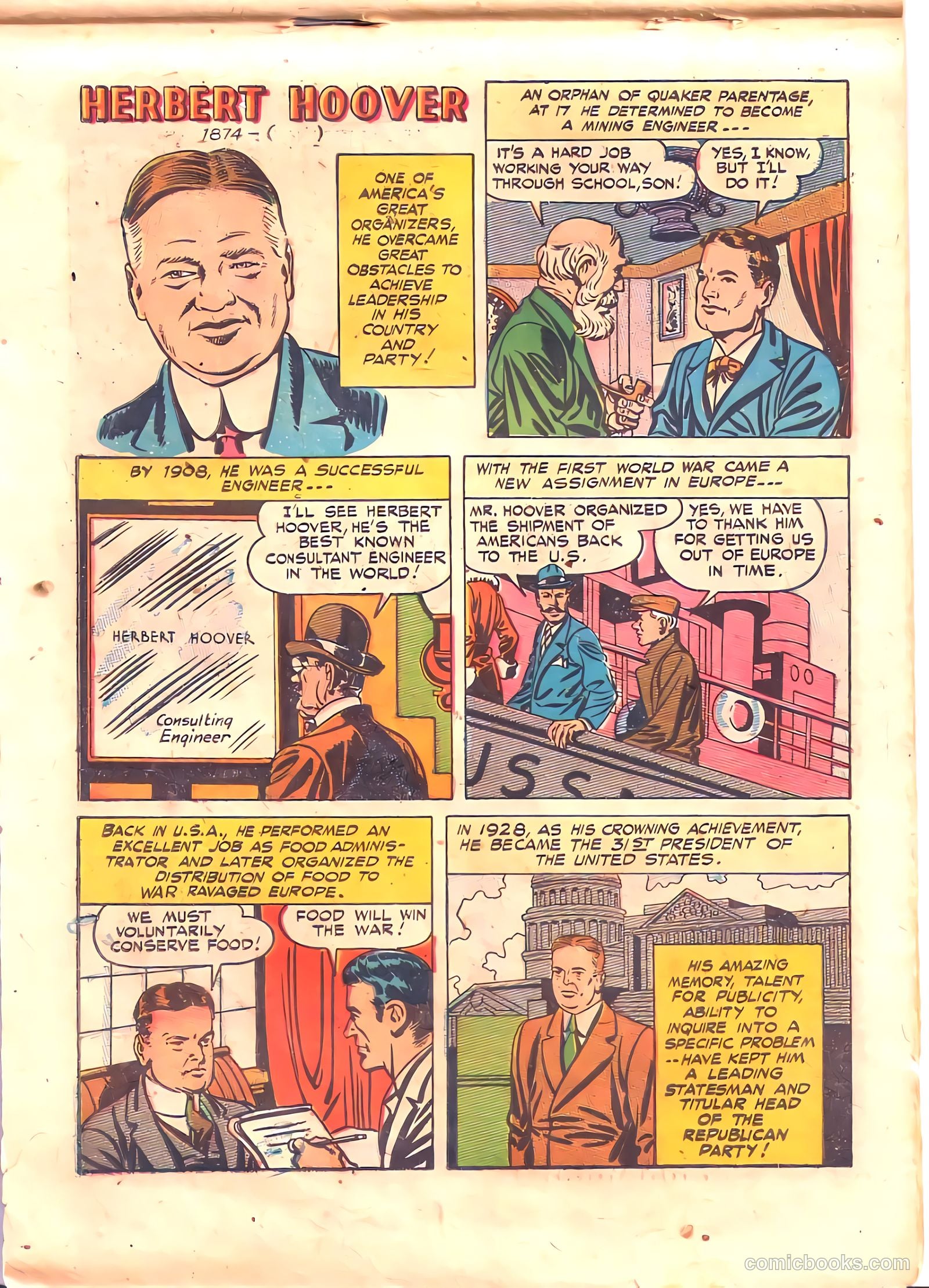 48 Famous Americans #1 (1947) — page 27 of 52