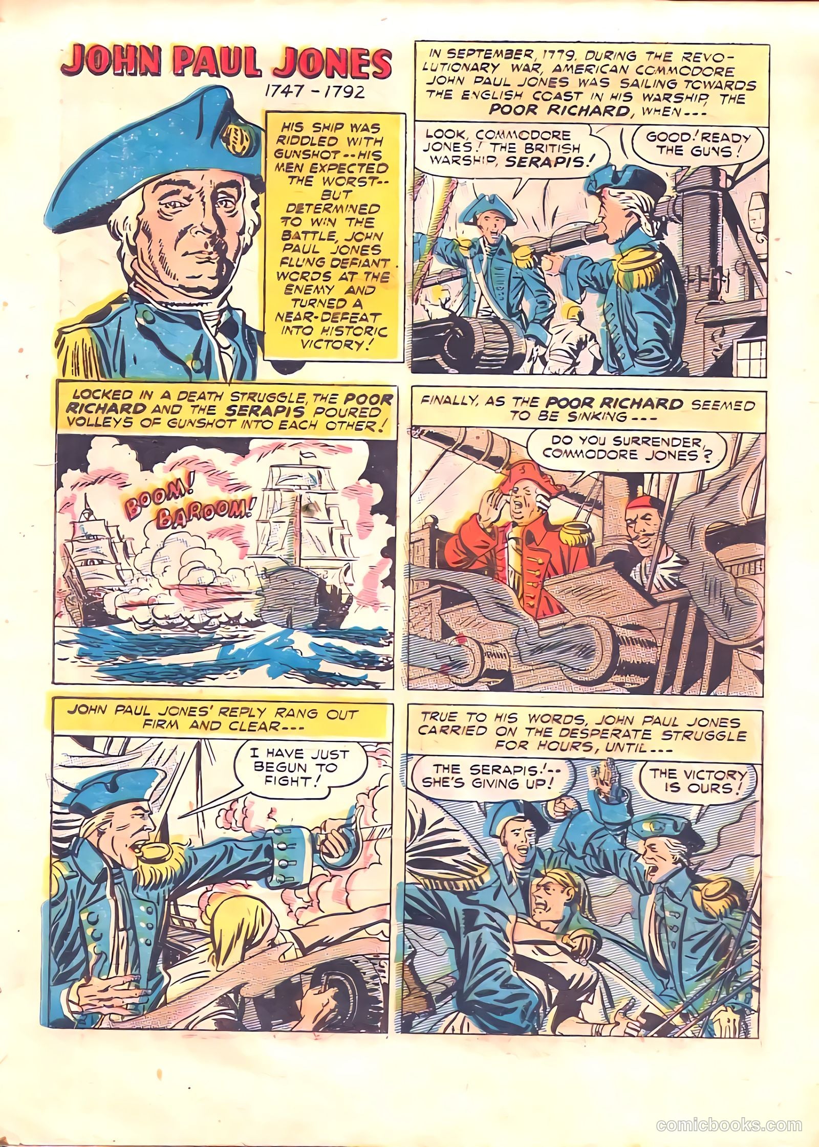 48 Famous Americans #1 (1947) — page 31 of 52