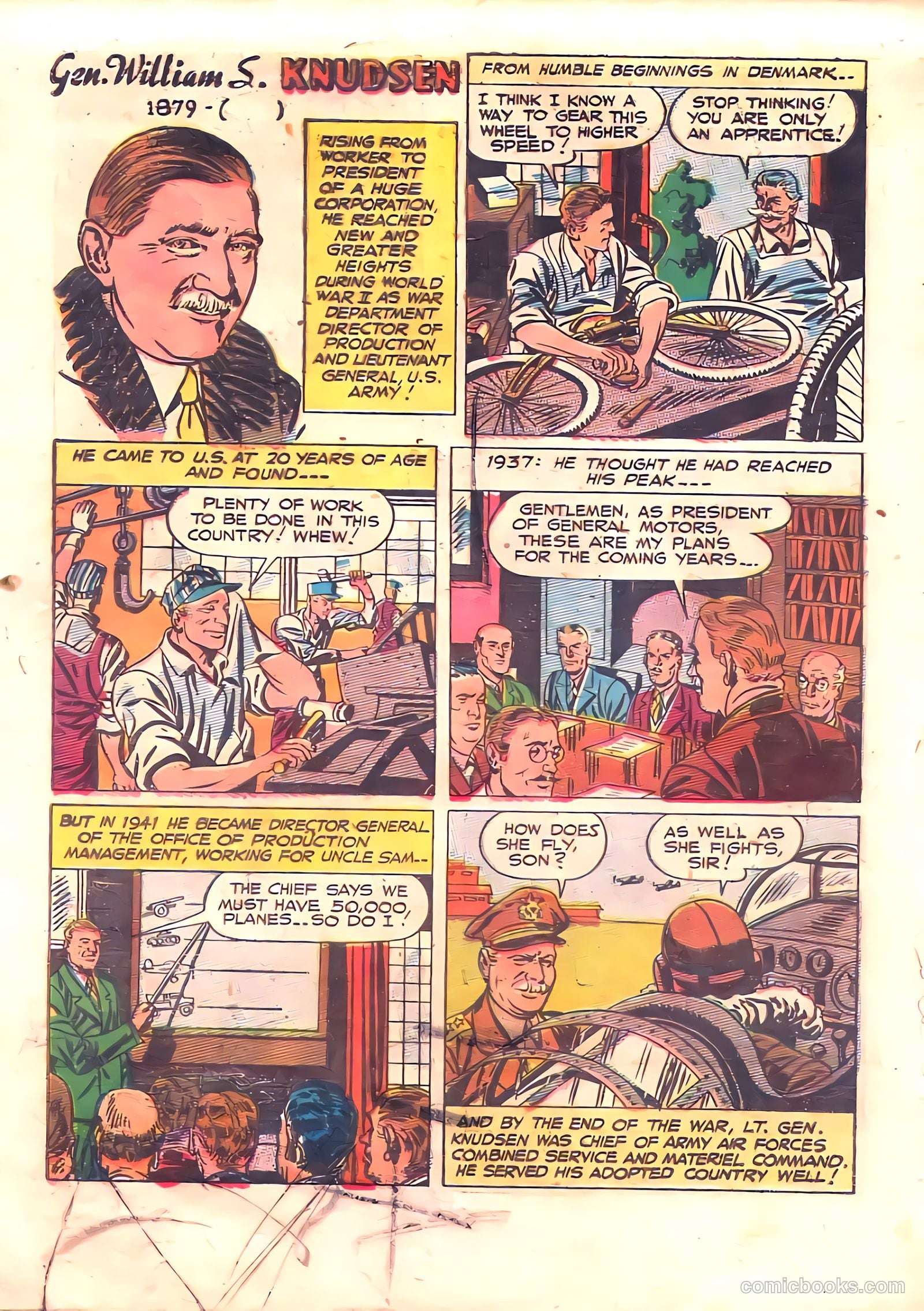 48 Famous Americans #1 (1947) — page 33 of 52