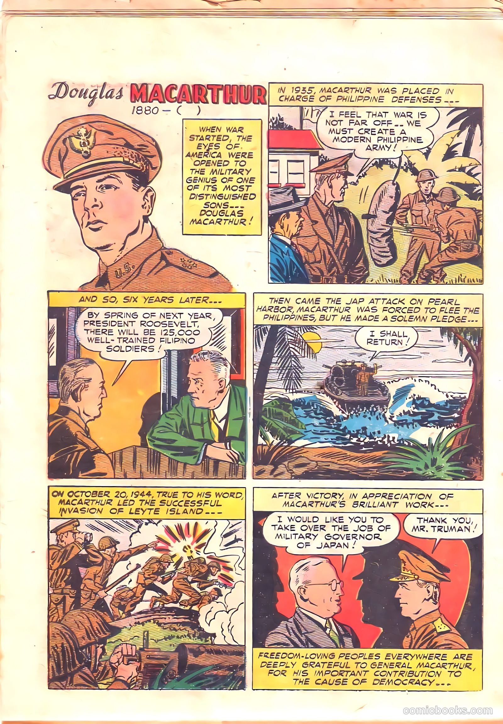 48 Famous Americans #1 (1947) — page 38 of 52