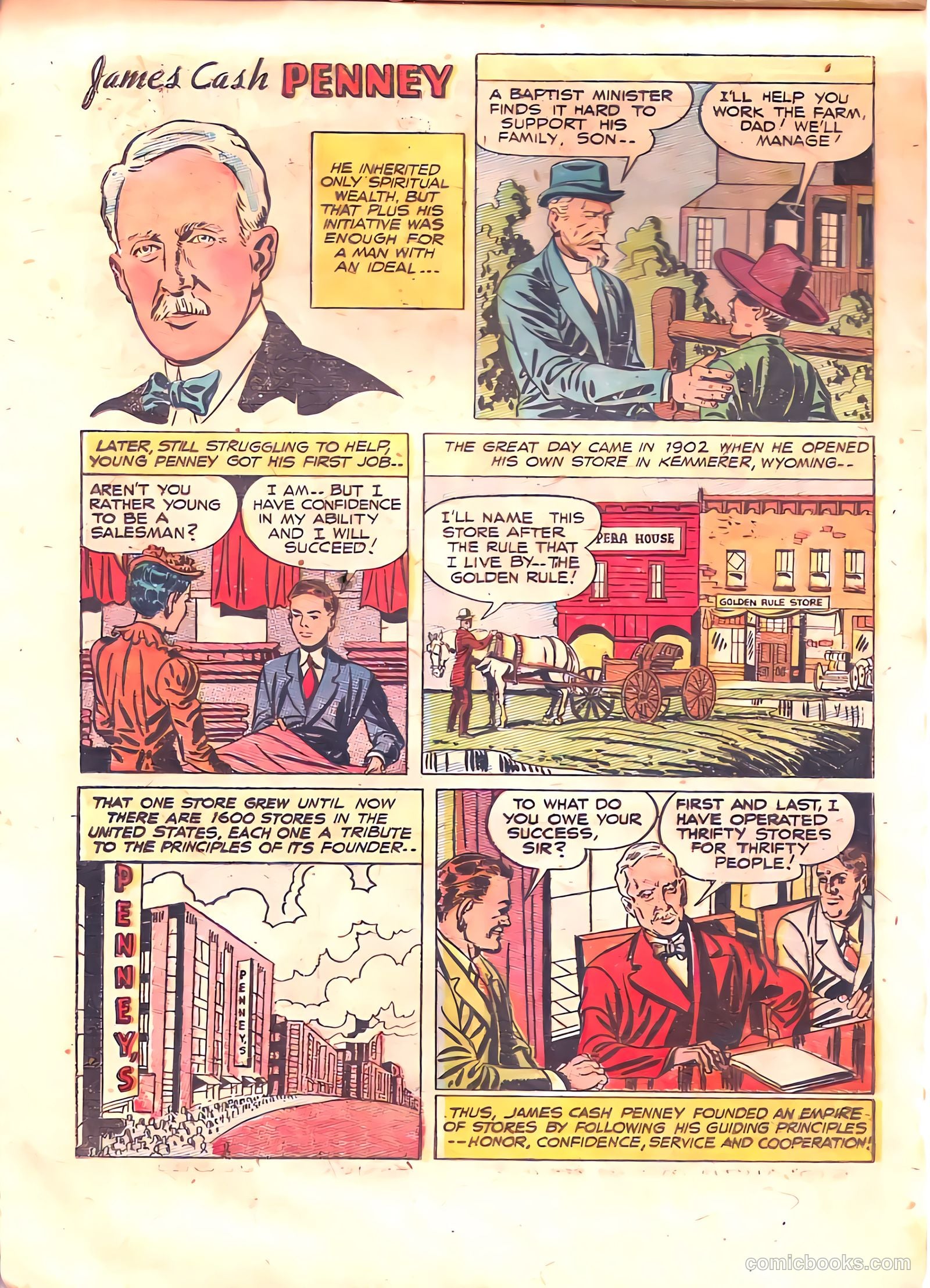 48 Famous Americans #1 (1947) — page 41 of 52