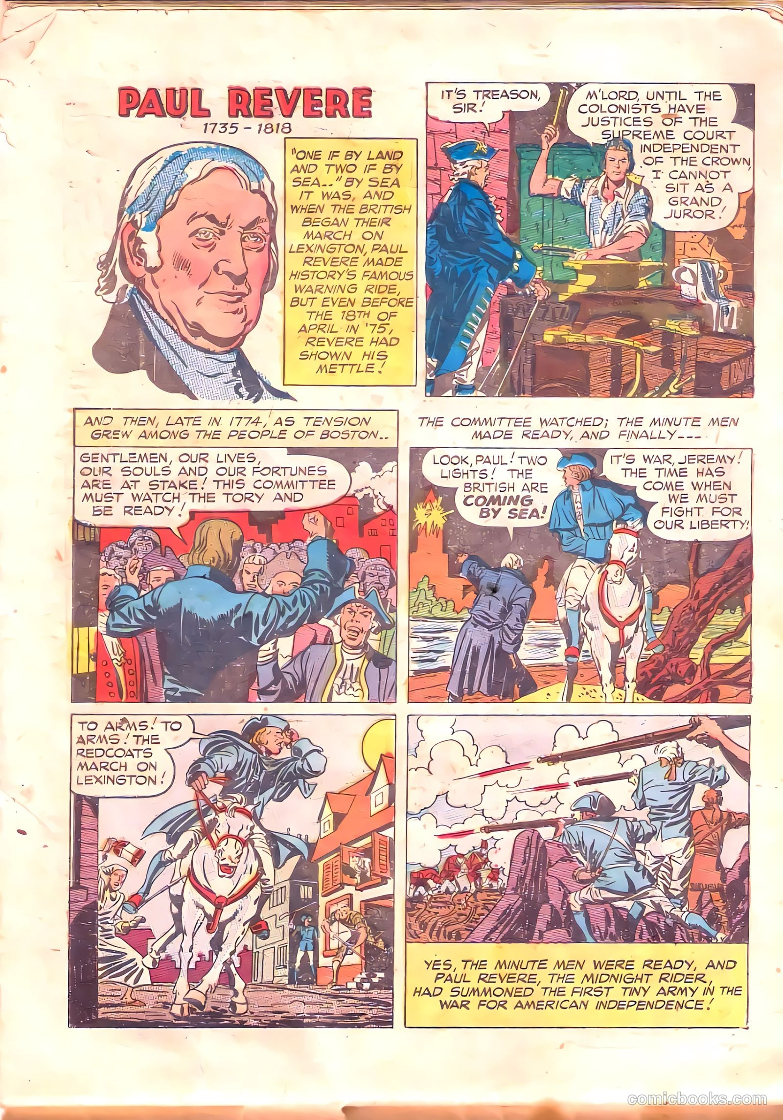 48 Famous Americans #1 (1947) — page 44 of 52