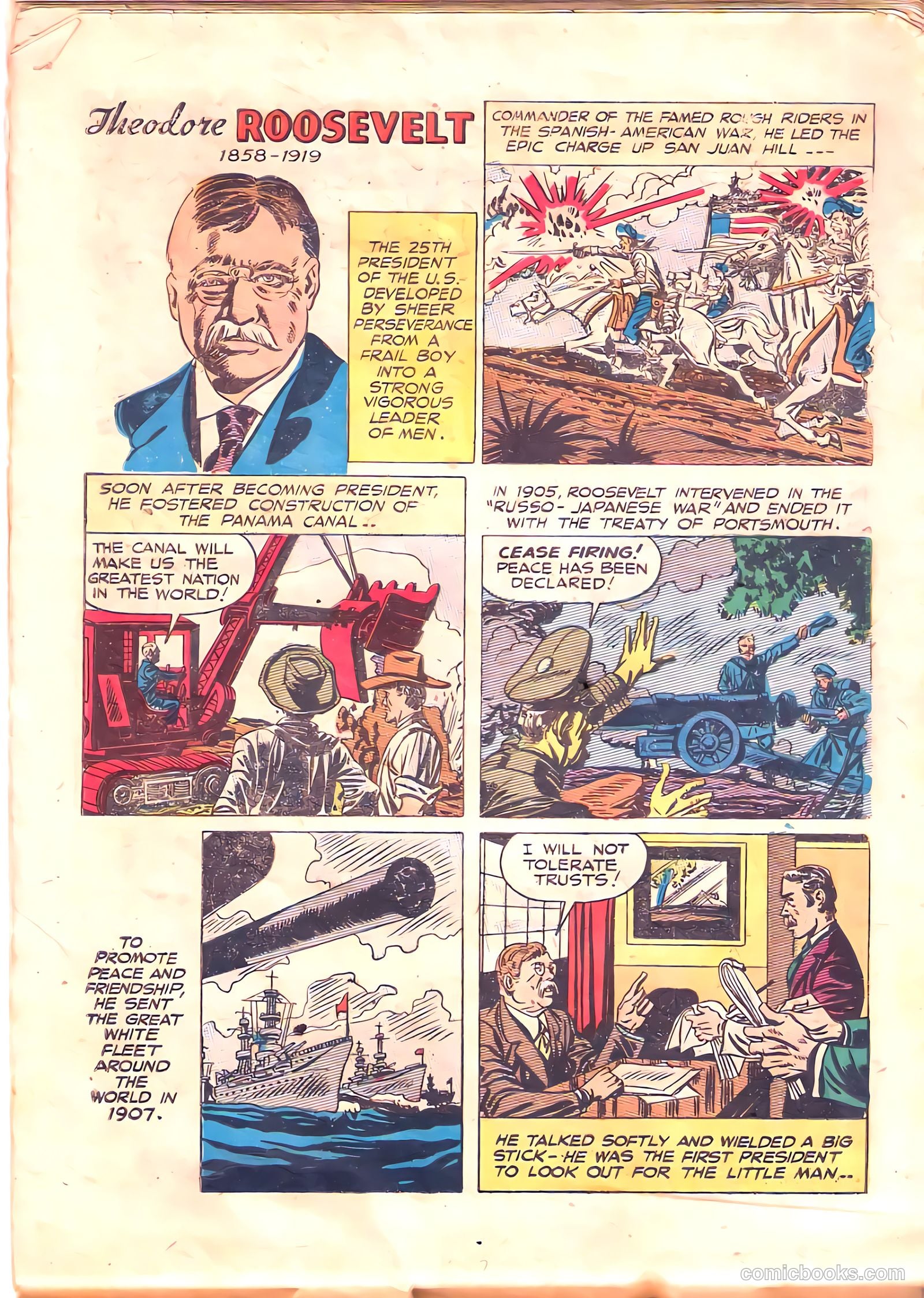 48 Famous Americans #1 (1947) — page 46 of 52