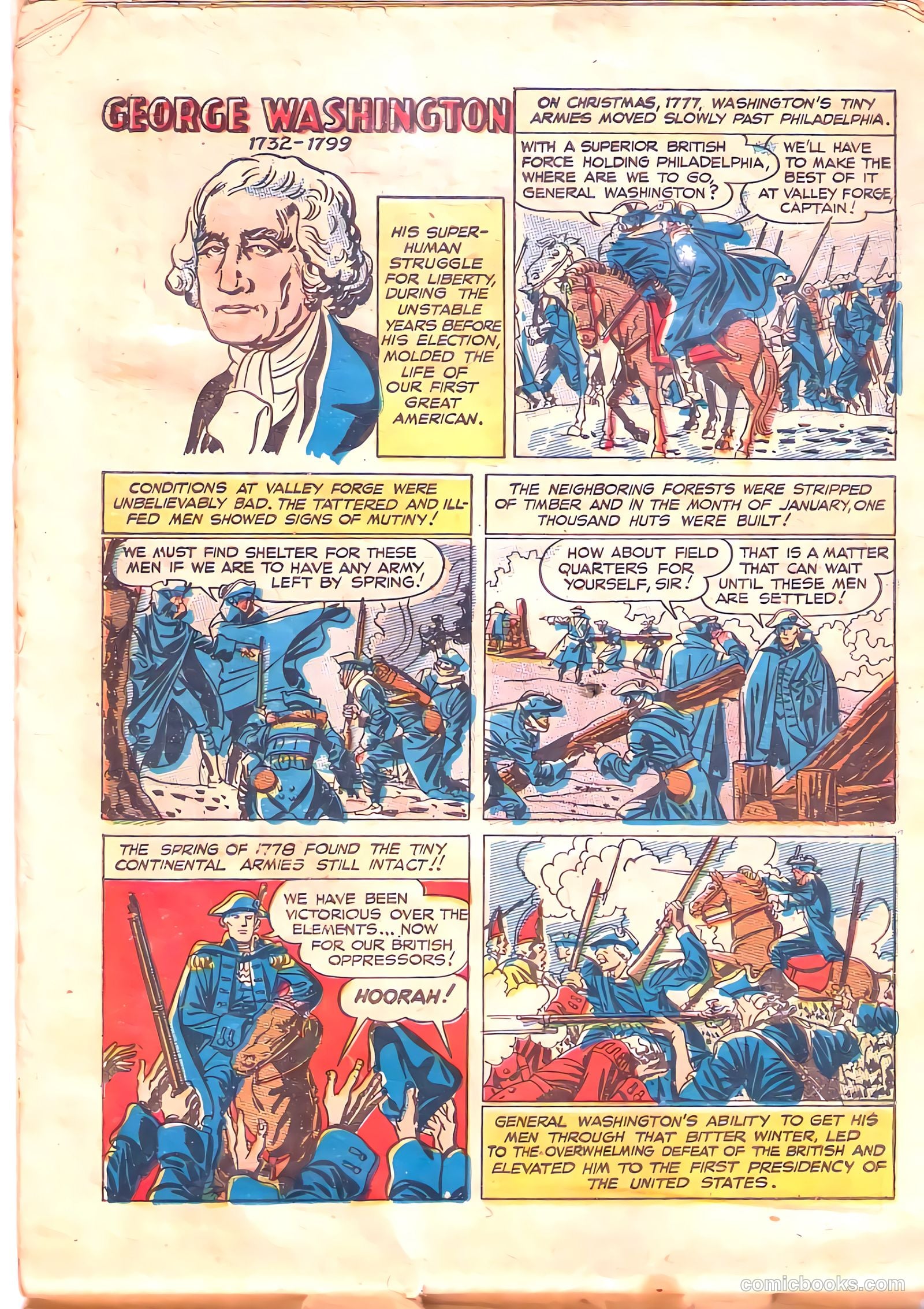 48 Famous Americans #1 (1947) — page 48 of 52