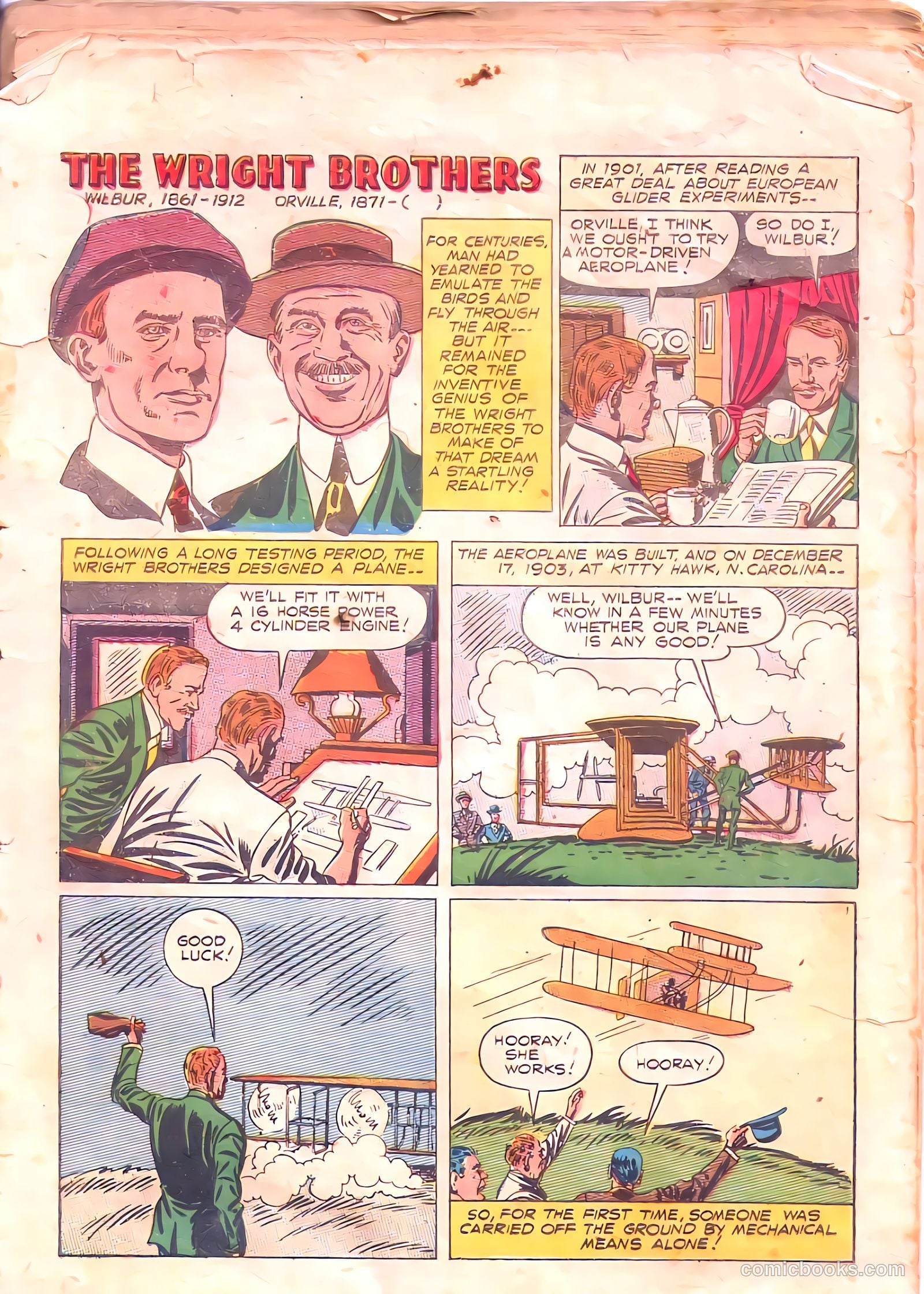 48 Famous Americans #1 (1947) — page 50 of 52