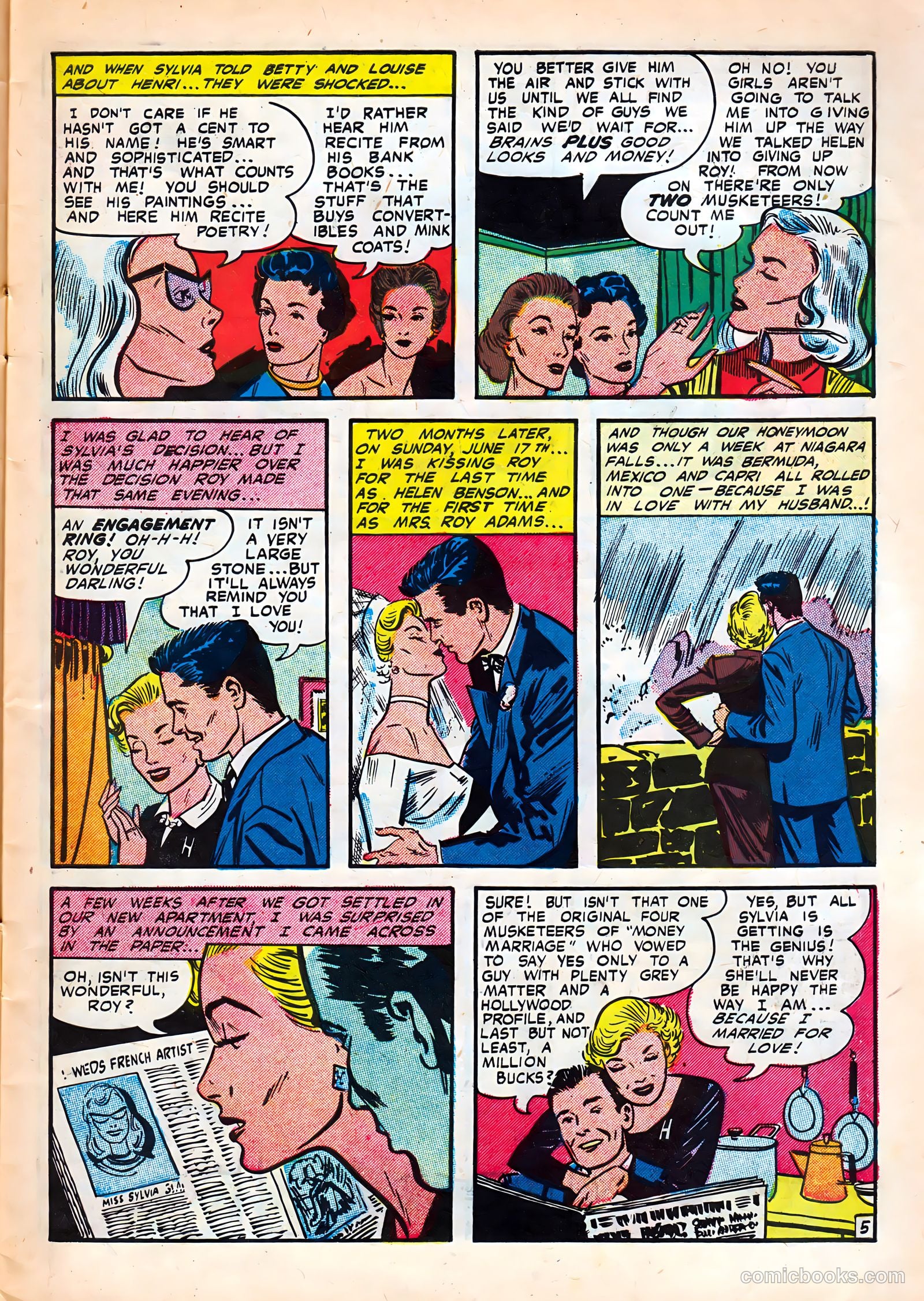 Dream Book of Love #1 (1954) — page 7 of 36