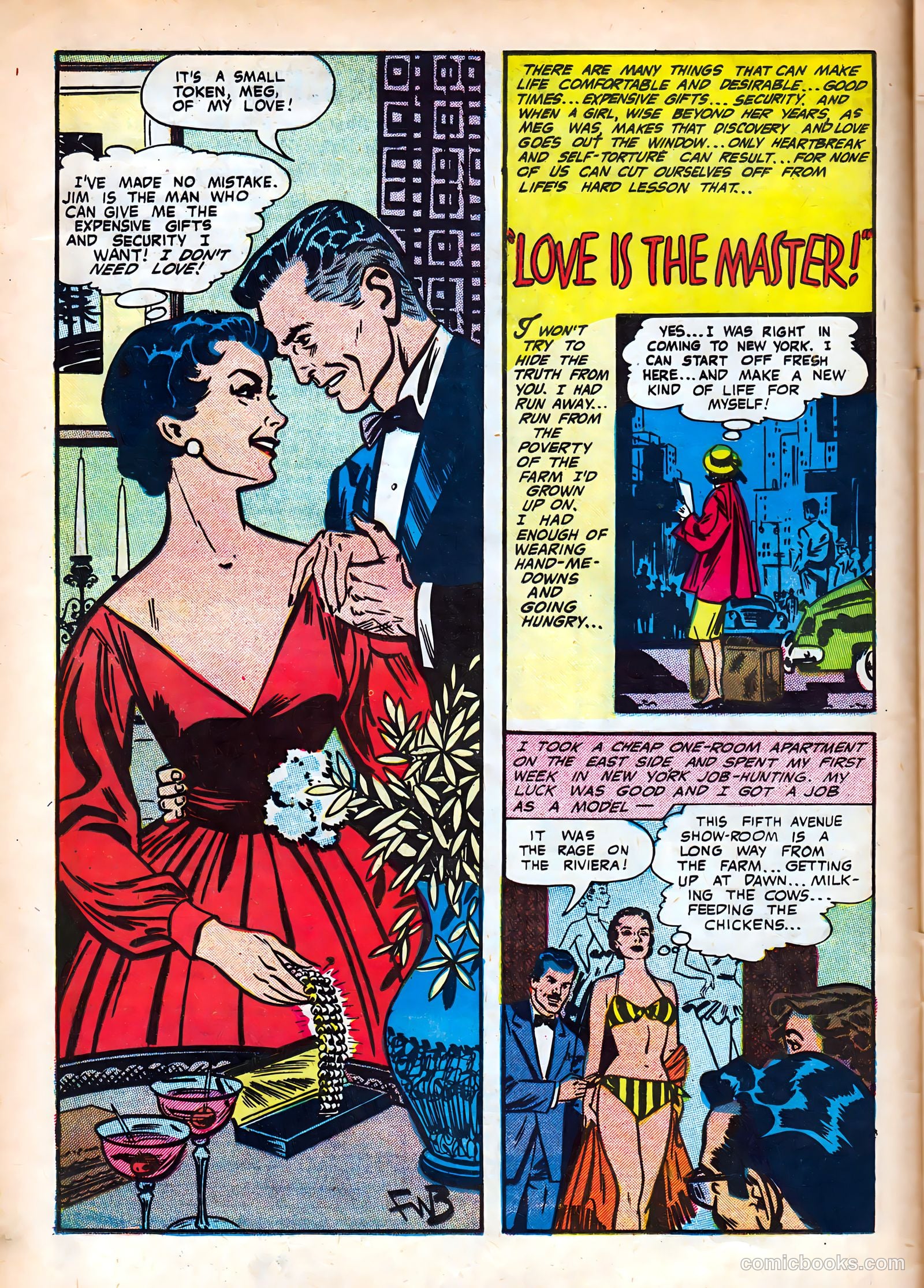 Dream Book of Love #1 (1954) — page 12 of 36