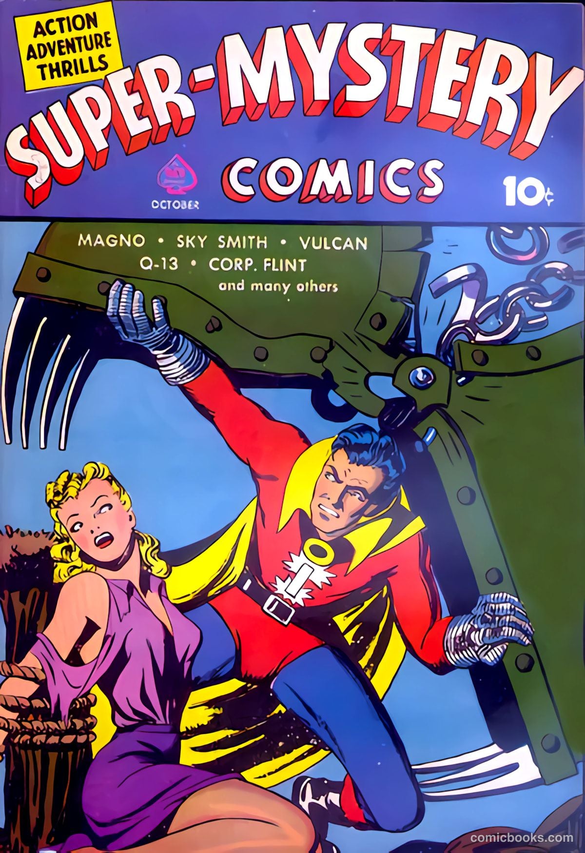 Super-Mystery Comics v1 #3