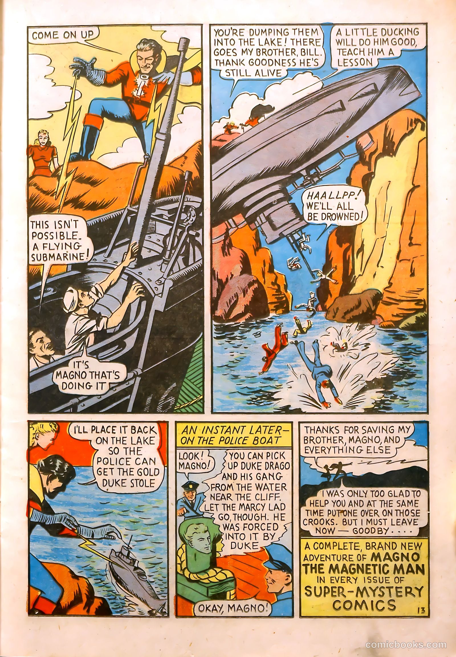 Super-Mystery Comics v1 #3 — page 14 of 65