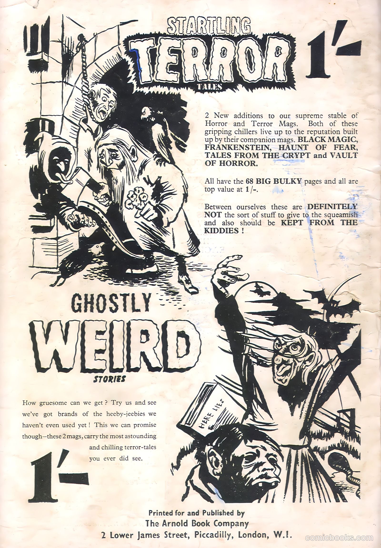 Black Magic #15 (1953) — page 68 of 68