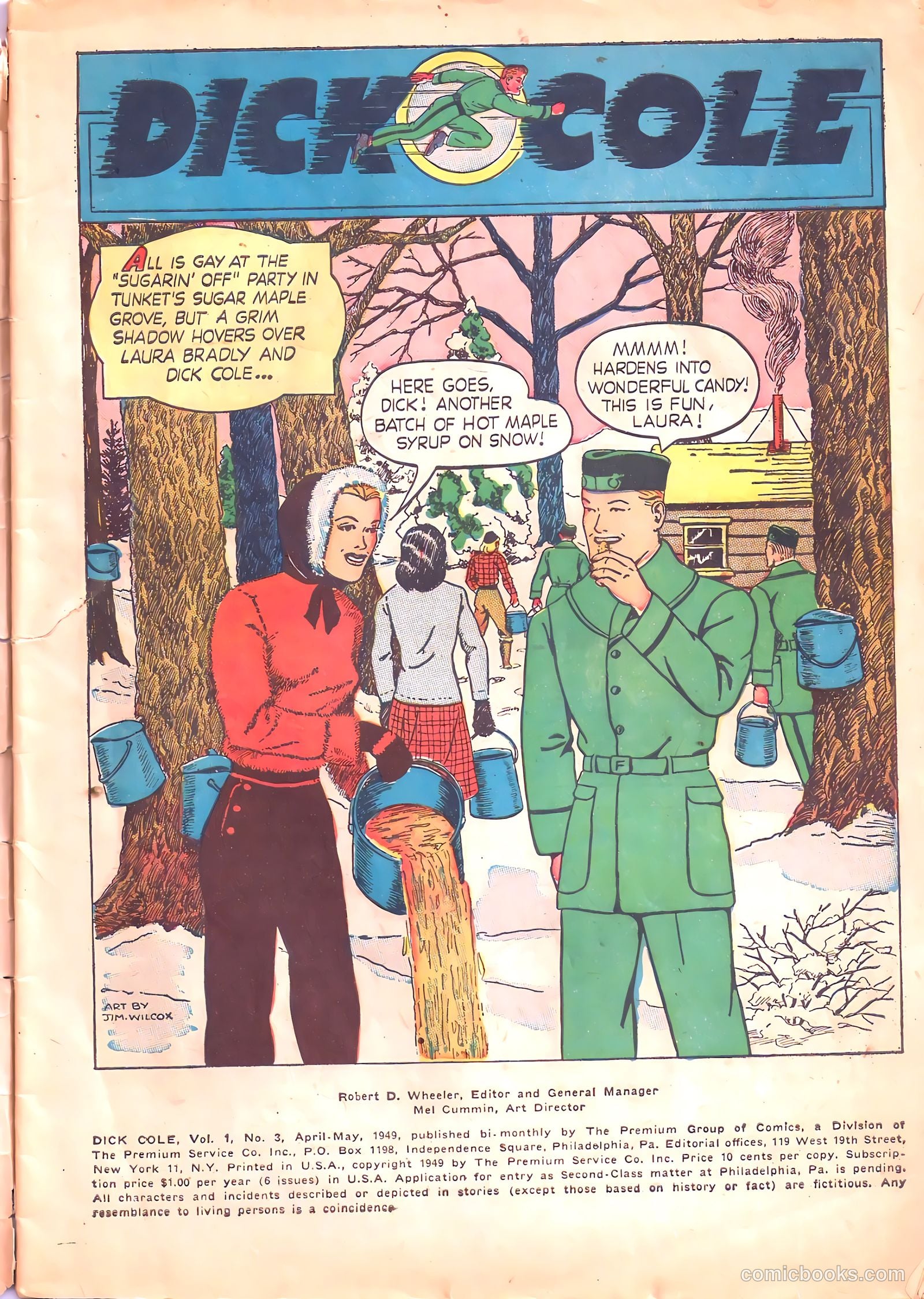 Dick Cole #3 (1948) — page 3 of 36