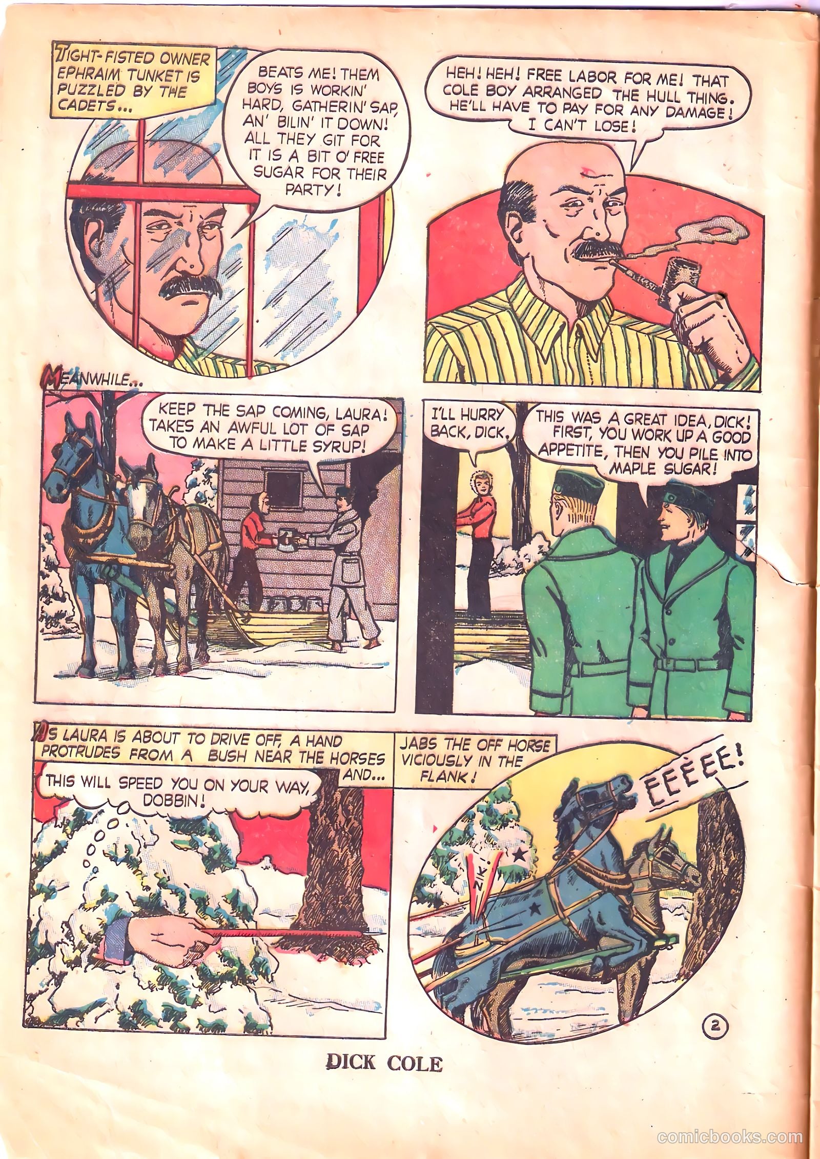 Dick Cole #3 (1948) — page 4 of 36