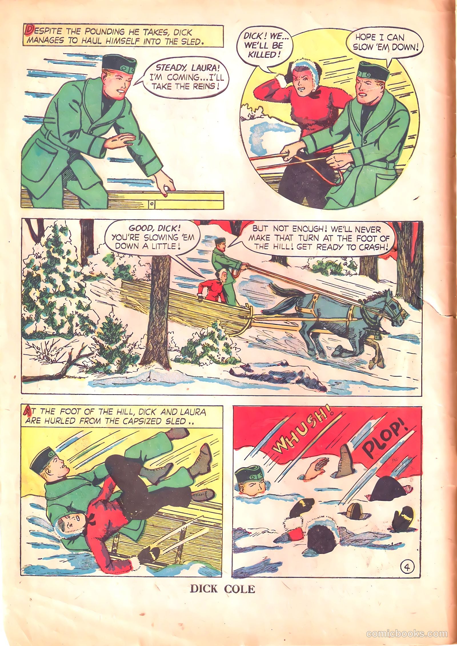 Dick Cole #3 (1948) — page 6 of 36