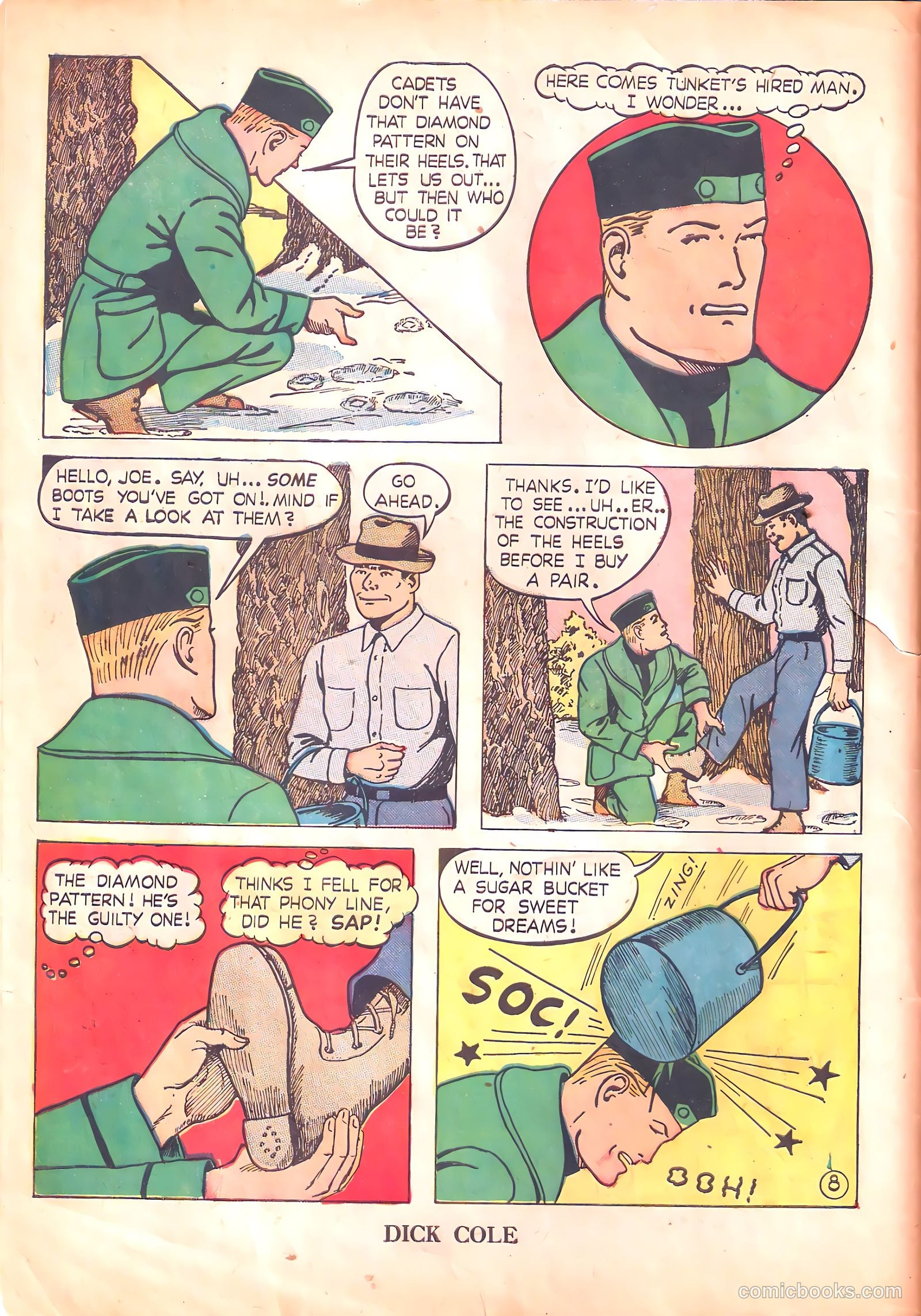 Dick Cole #3 (1948) — page 10 of 36