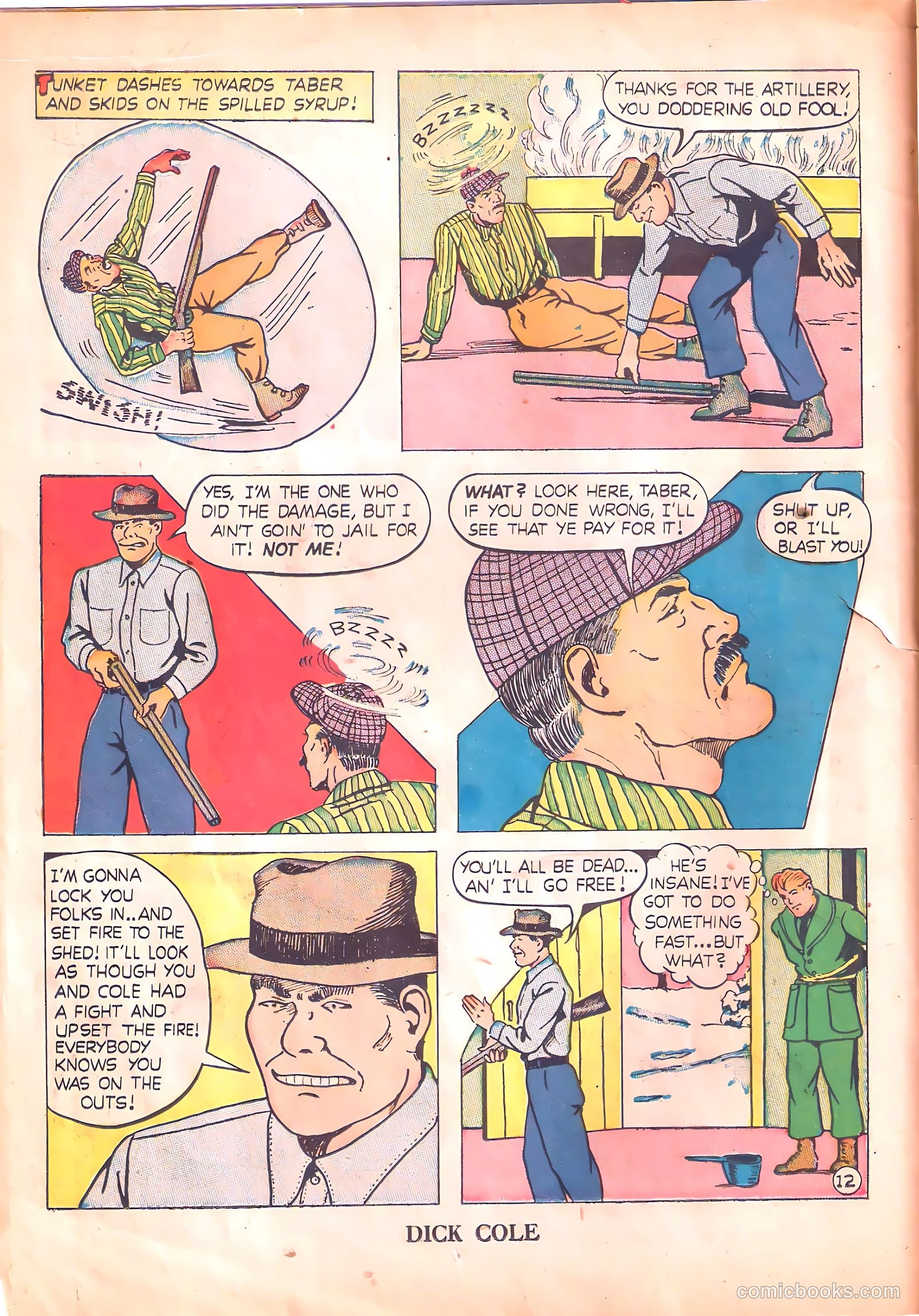 Dick Cole #3 (1948) — page 14 of 36