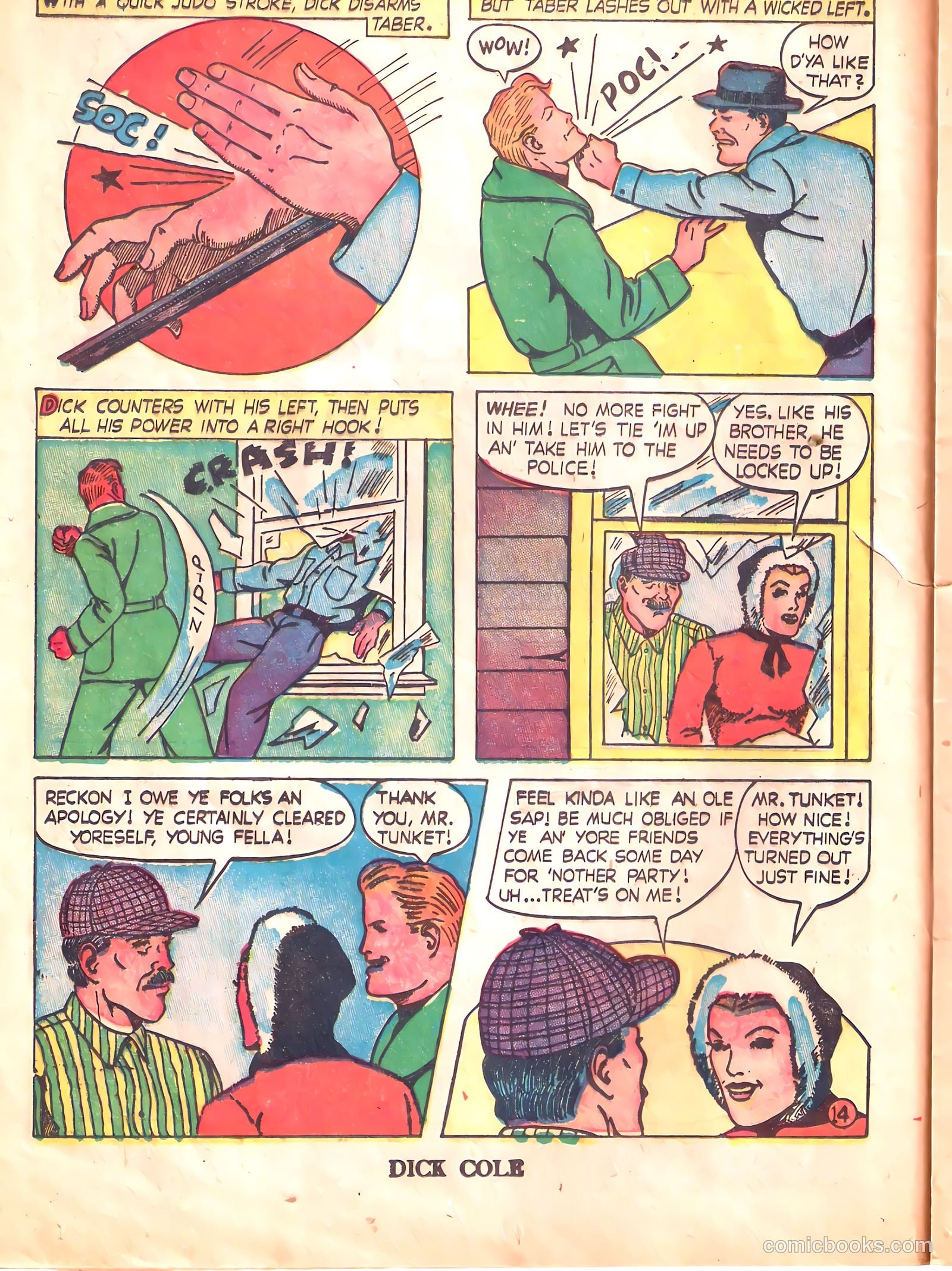 Dick Cole #3 (1948) — page 16 of 36