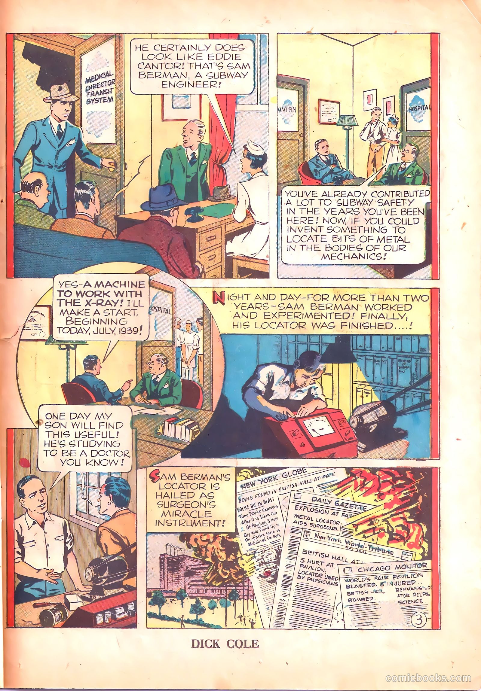 Dick Cole #3 (1948) — page 23 of 36
