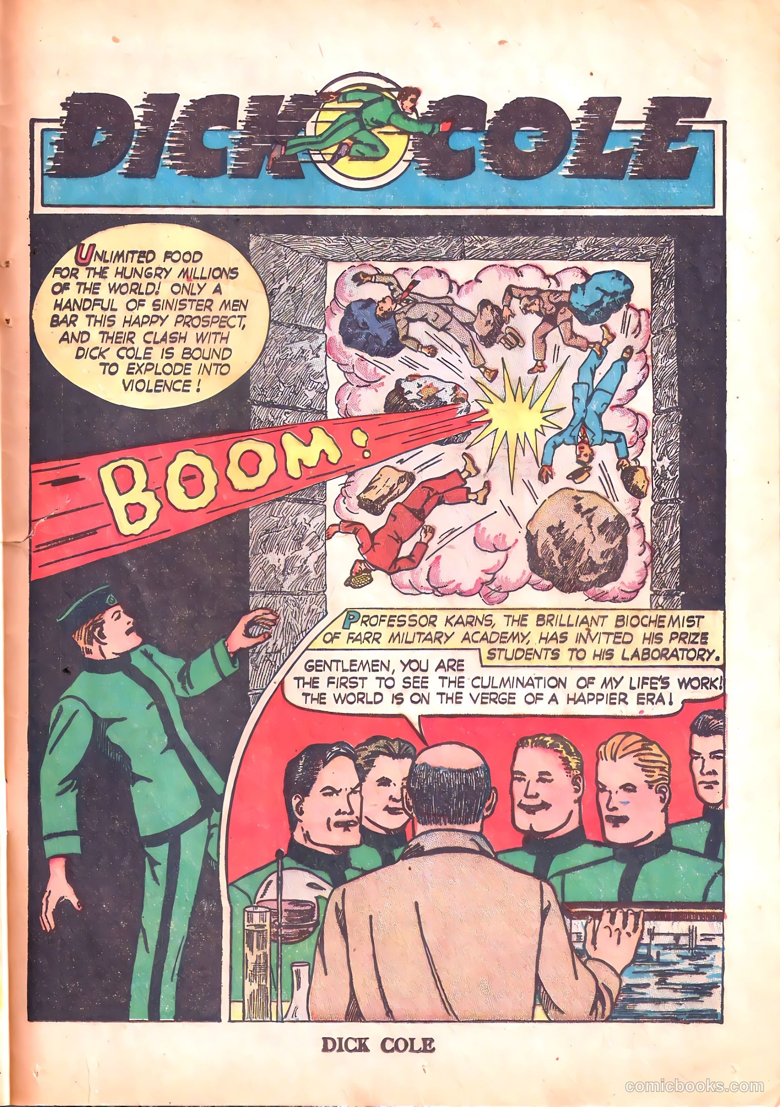 Dick Cole #3 (1948) — page 25 of 36