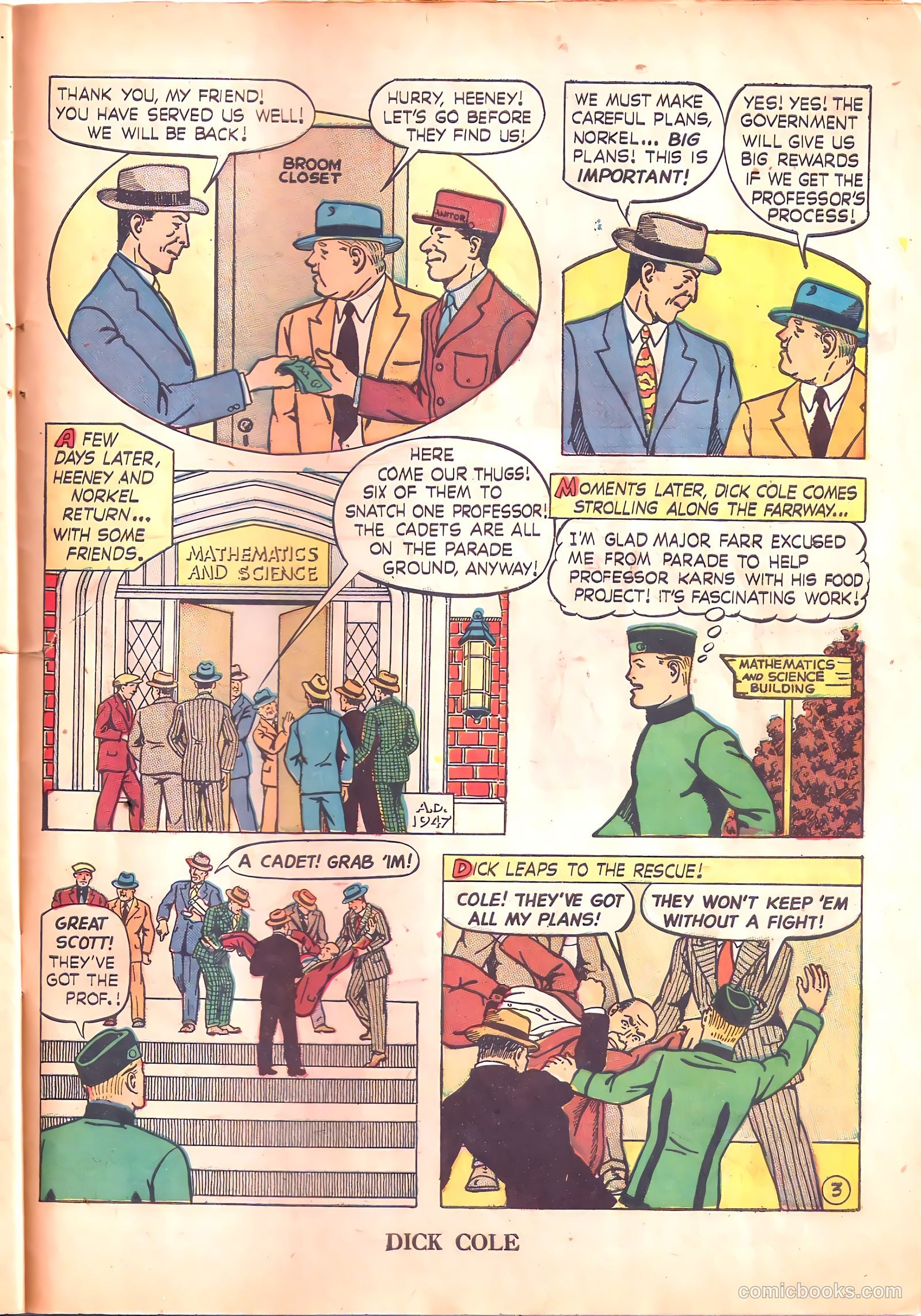 Dick Cole #3 (1948) — page 27 of 36