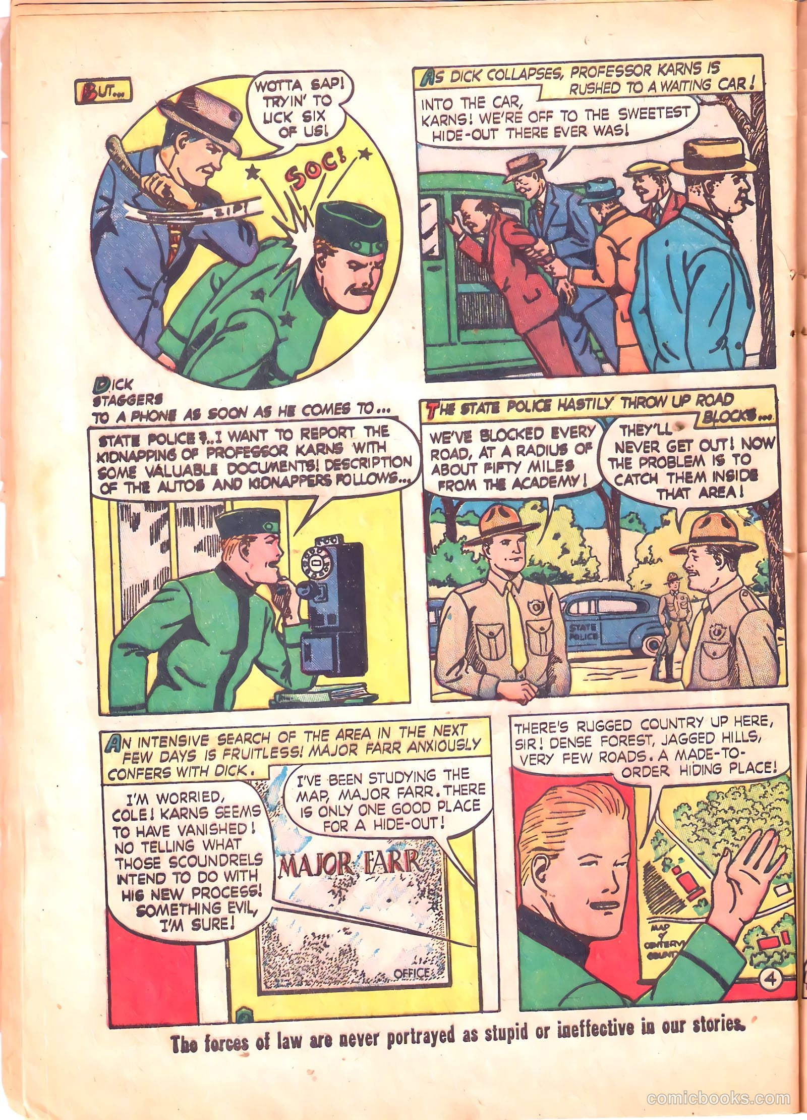 Dick Cole #3 (1948) — page 28 of 36
