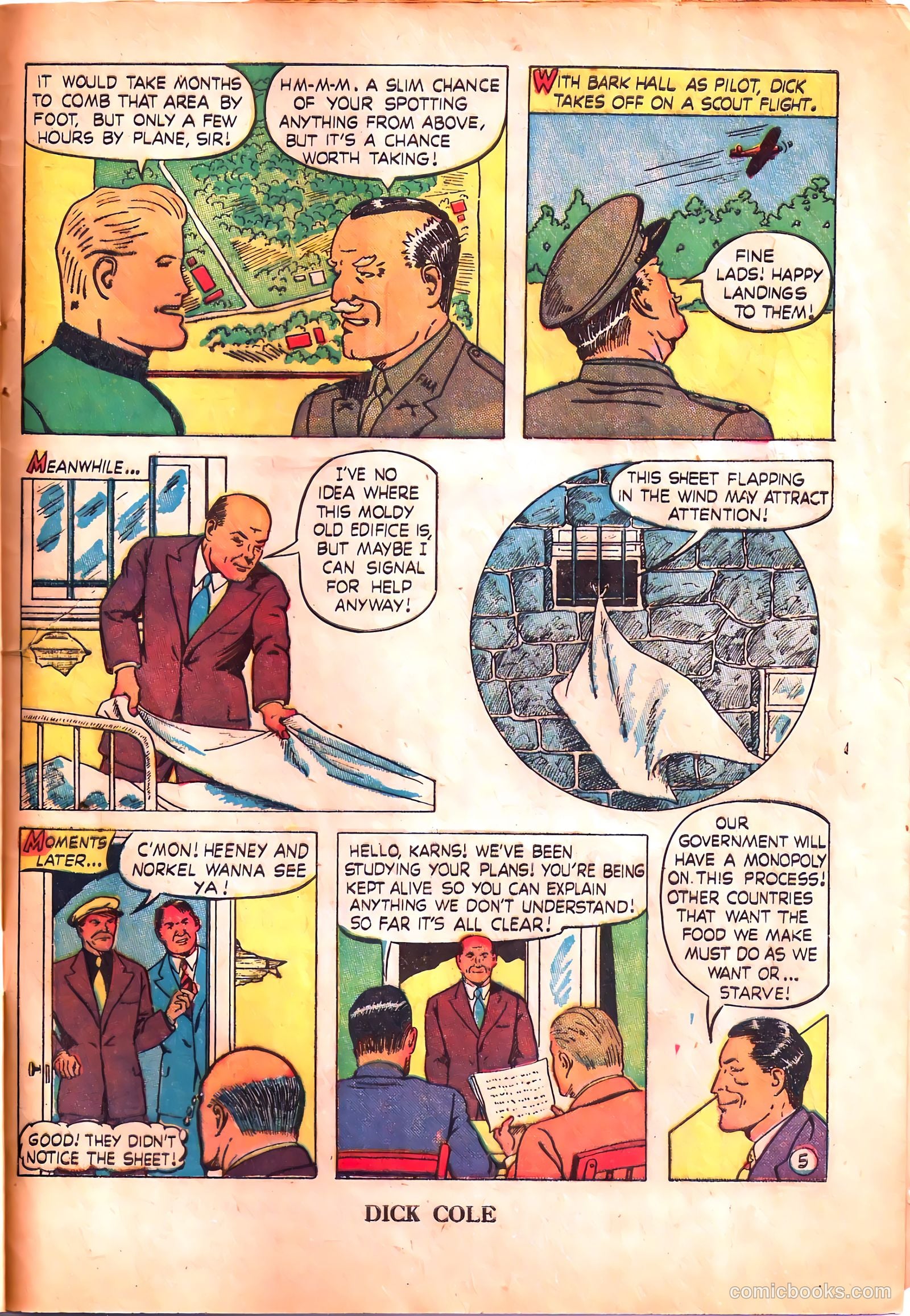 Dick Cole #3 (1948) — page 29 of 36