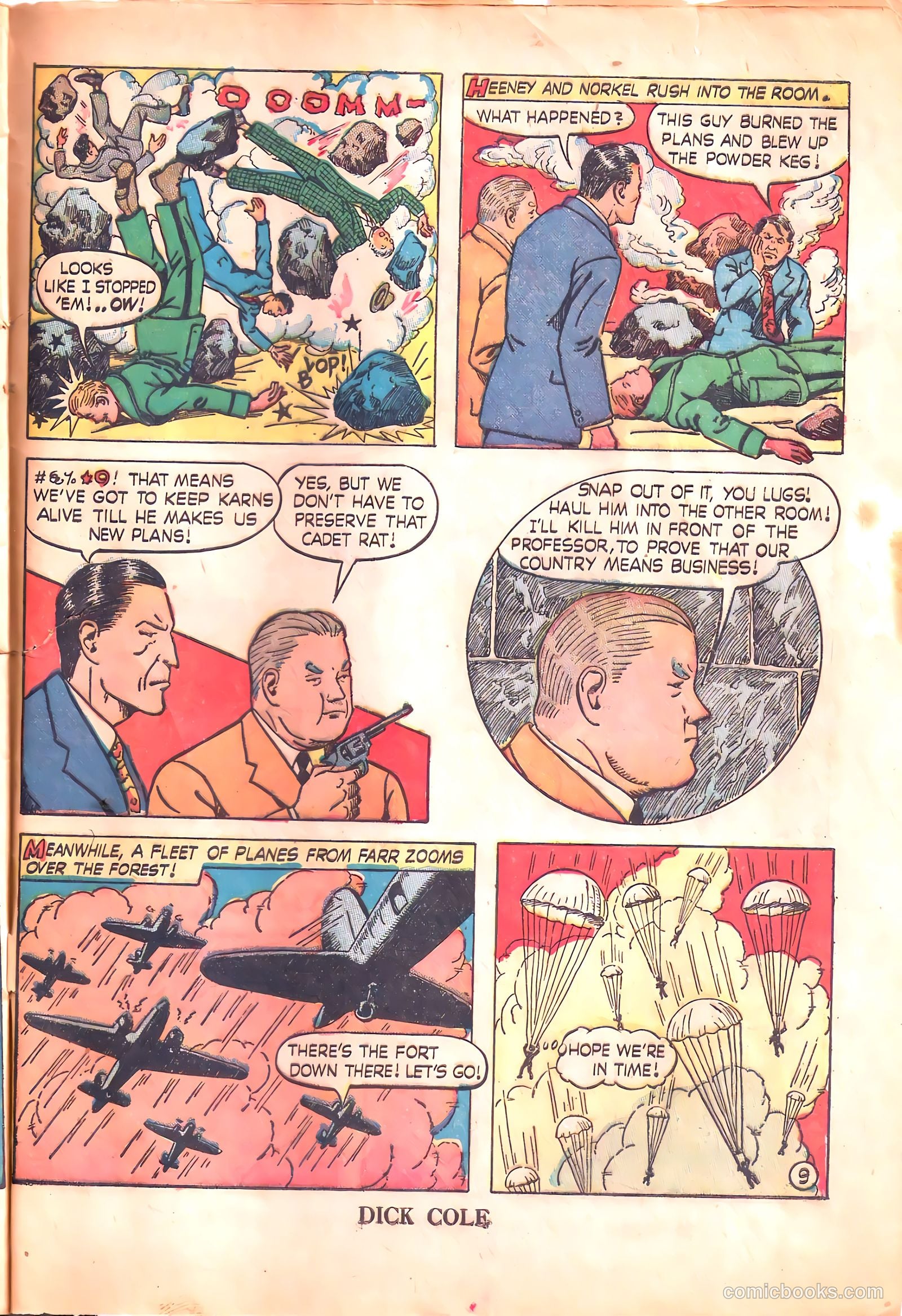 Dick Cole #3 (1948) — page 33 of 36