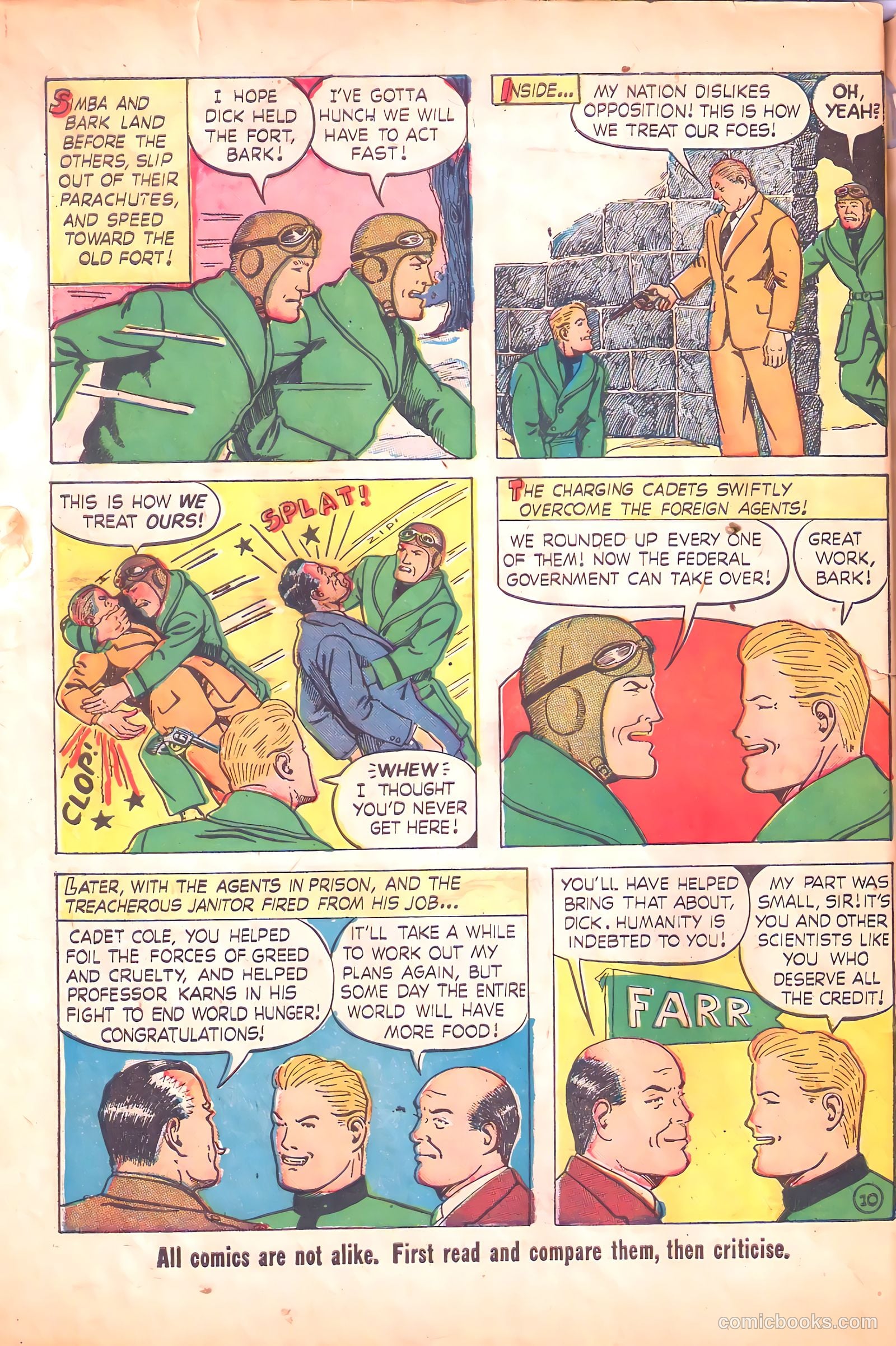 Dick Cole #3 (1948) — page 34 of 36