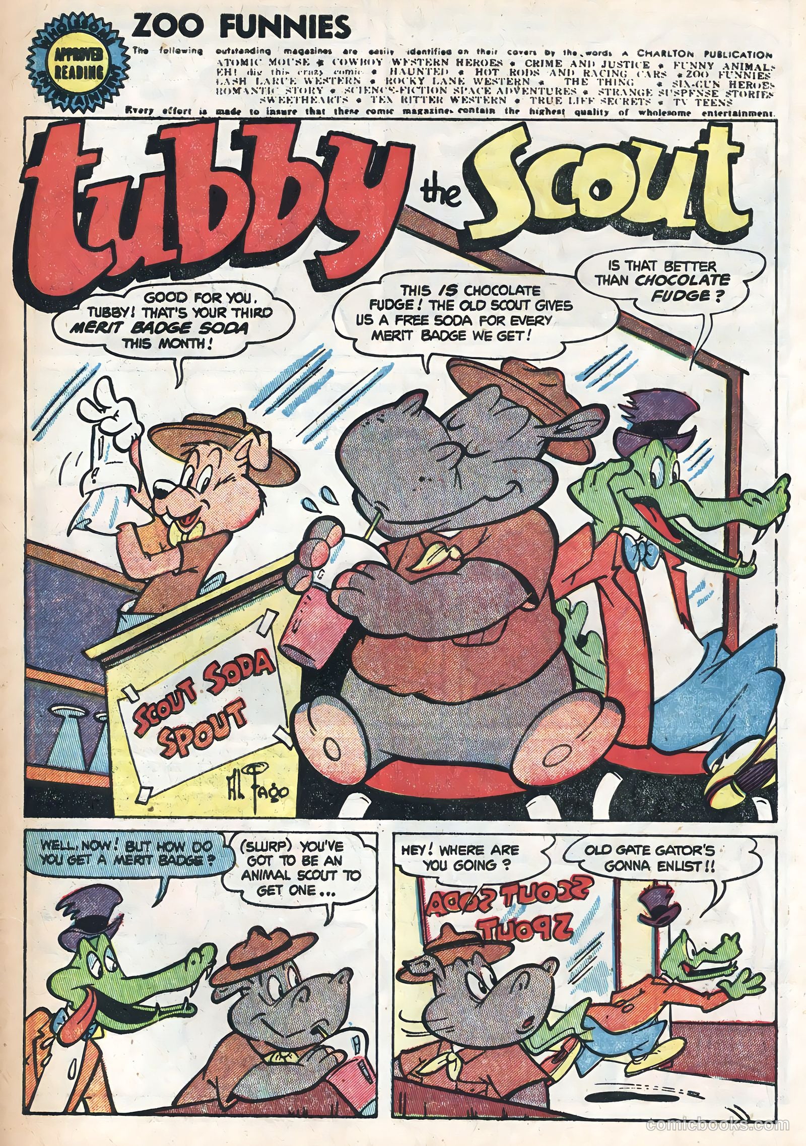 Zoo Funnies v2 #5 — page 3 of 36