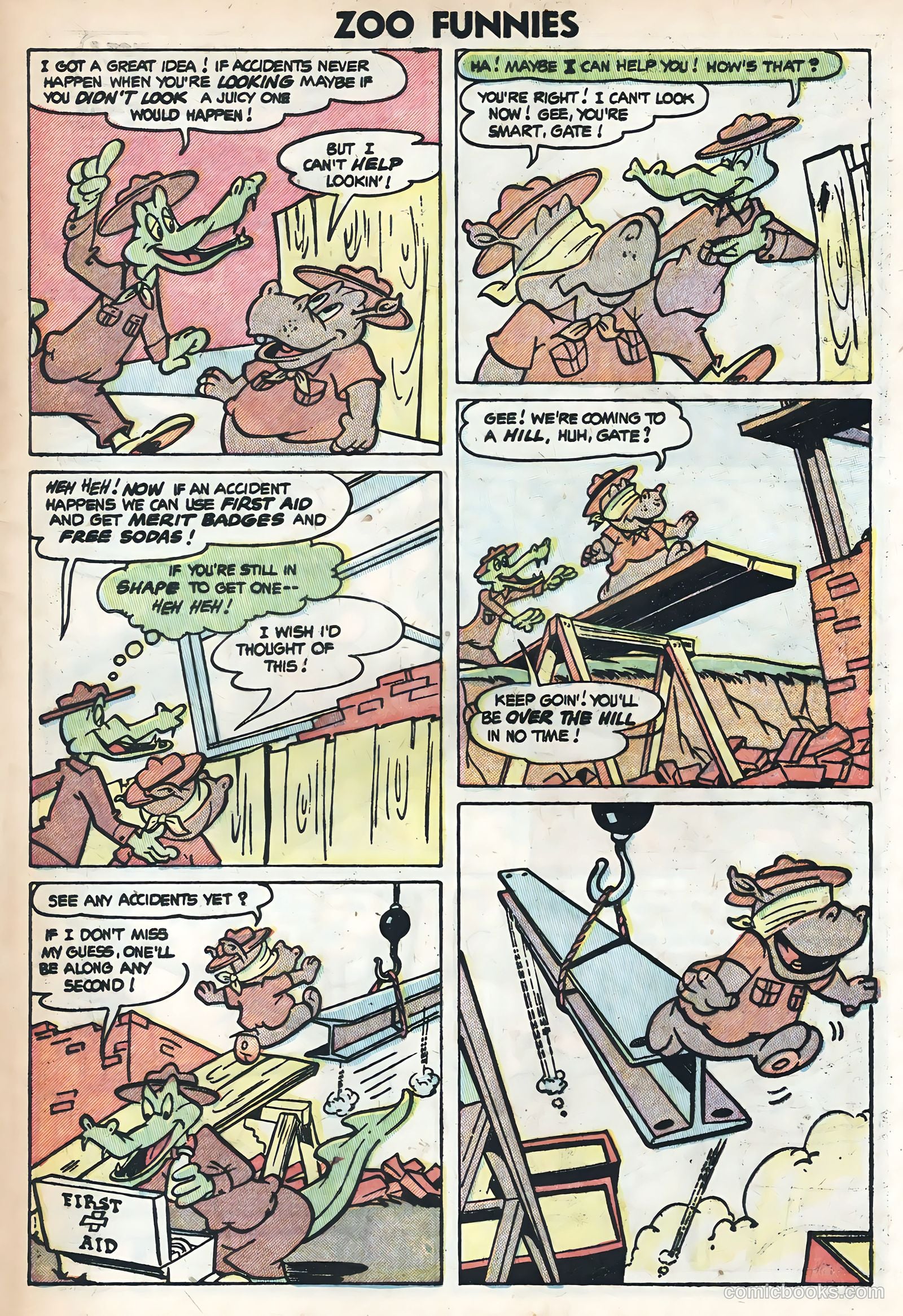 Zoo Funnies v2 #5 — page 5 of 36