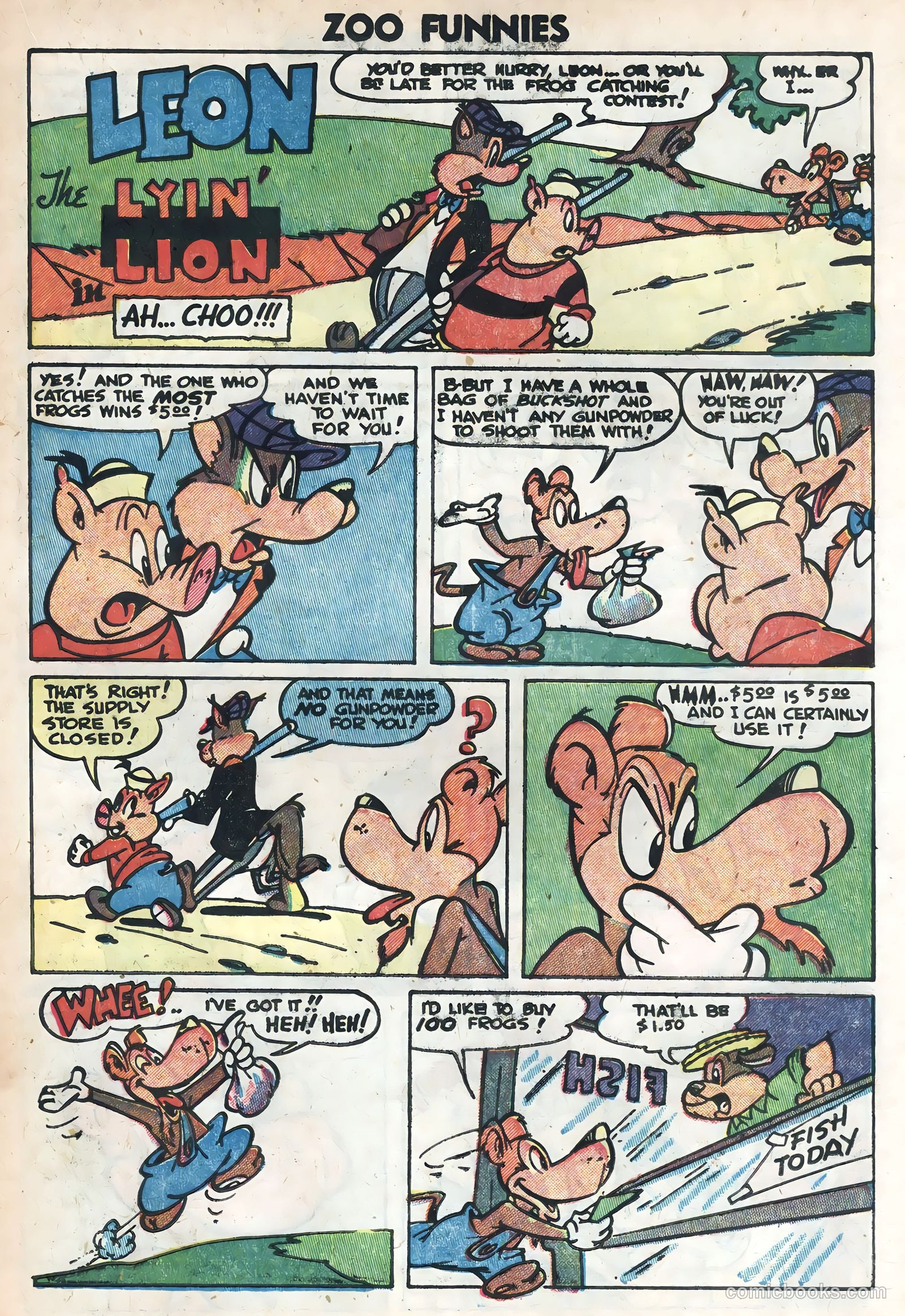 Zoo Funnies v2 #5 — page 19 of 36