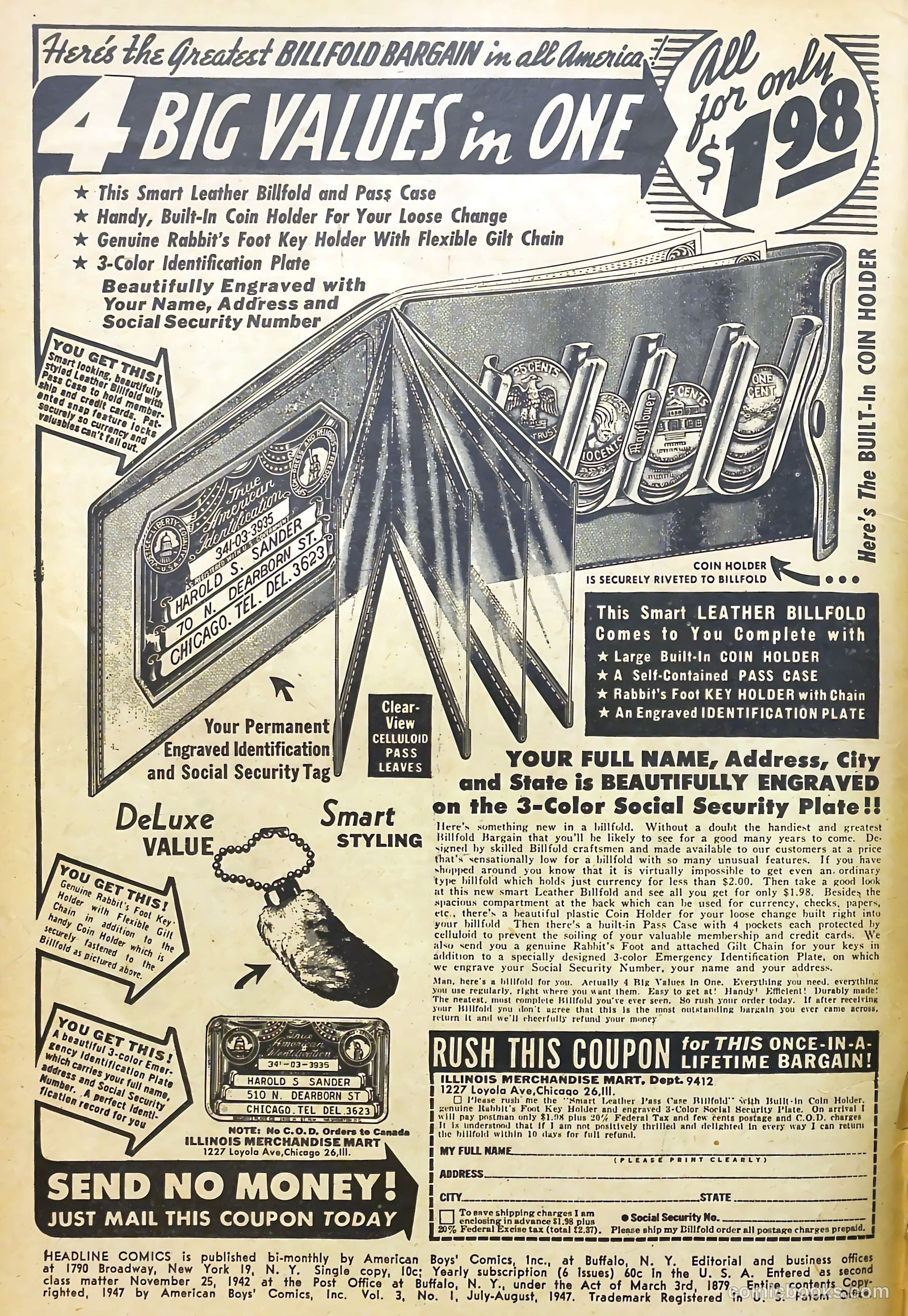 Headline Comics #25 (1949) — page 3 of 54