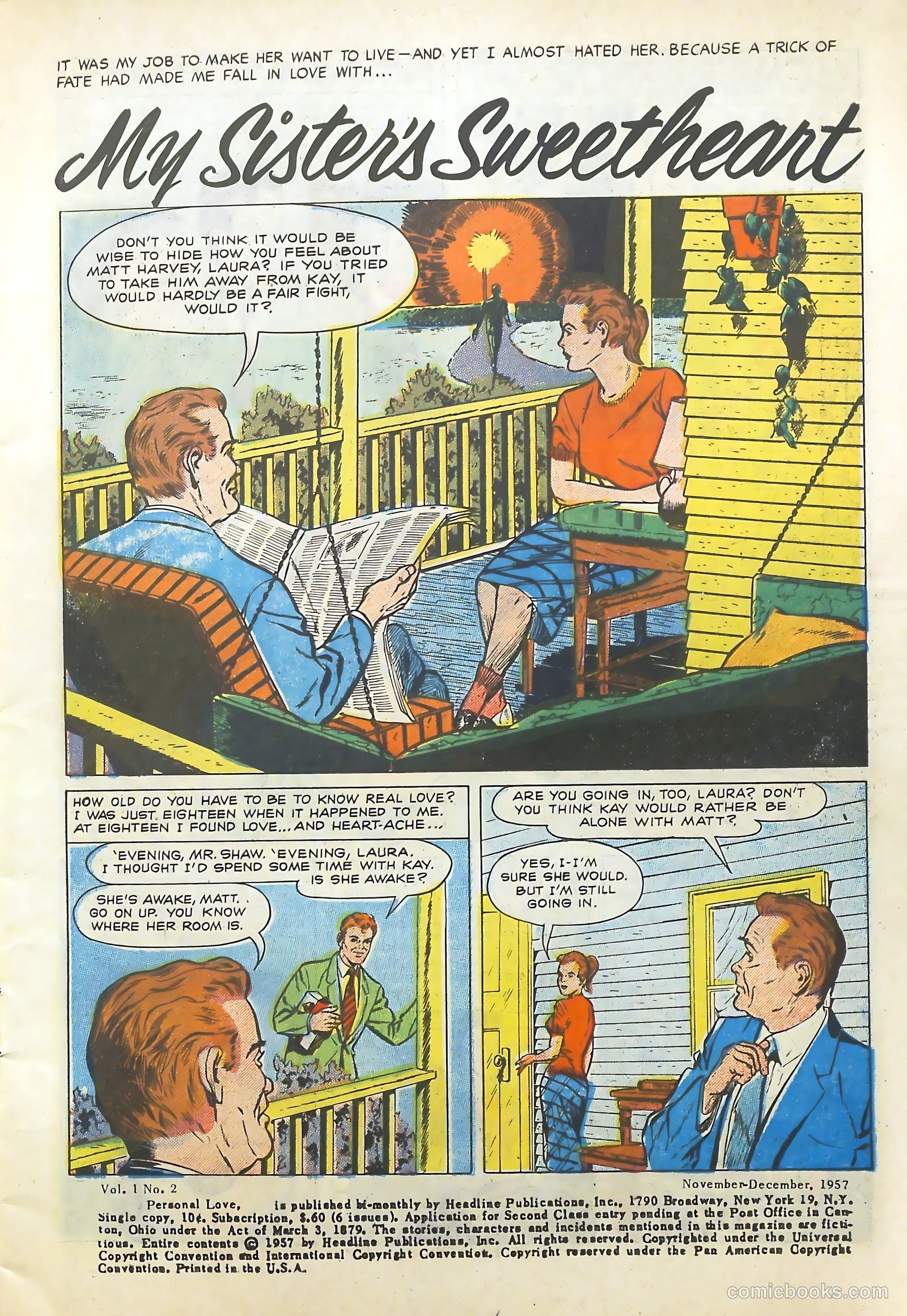 Personal Love v1 #2 — page 3 of 36