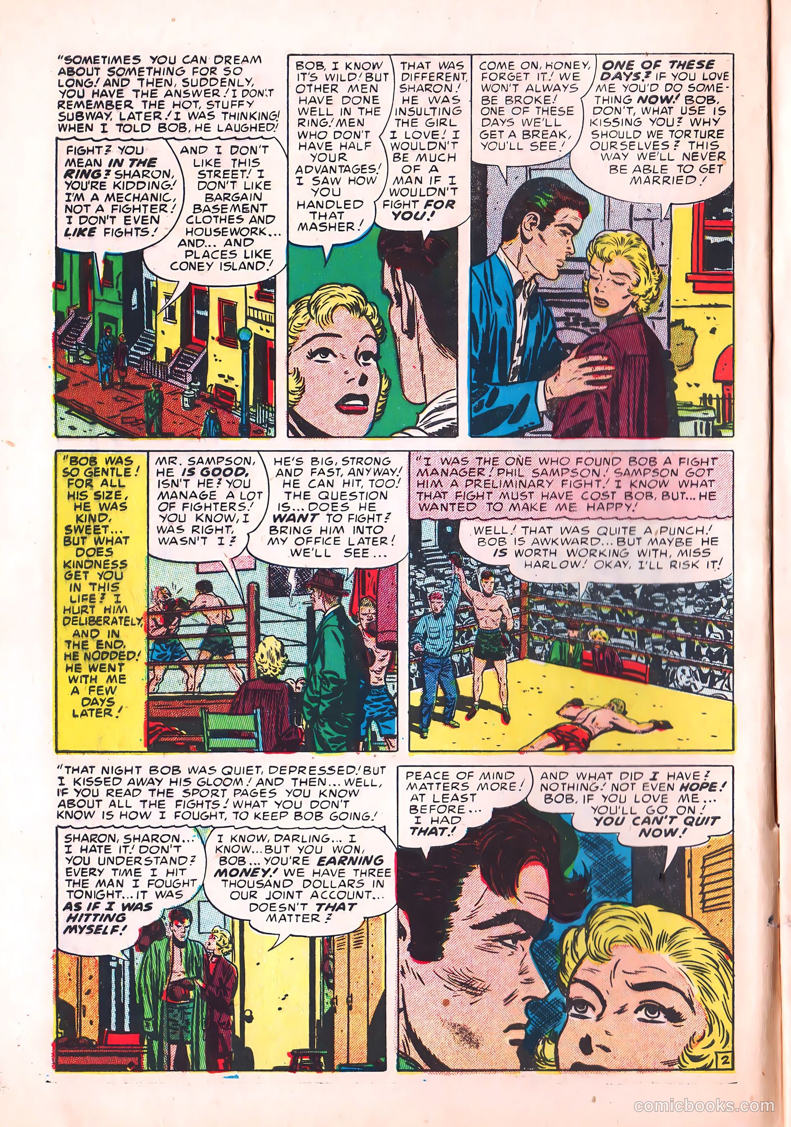 Young Romance #74 (1953) — page 5 of 37