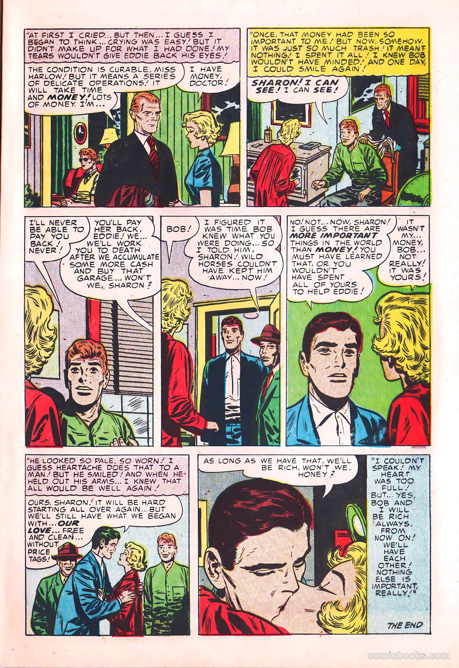 Young Romance #74 (1953) — page 10 of 37