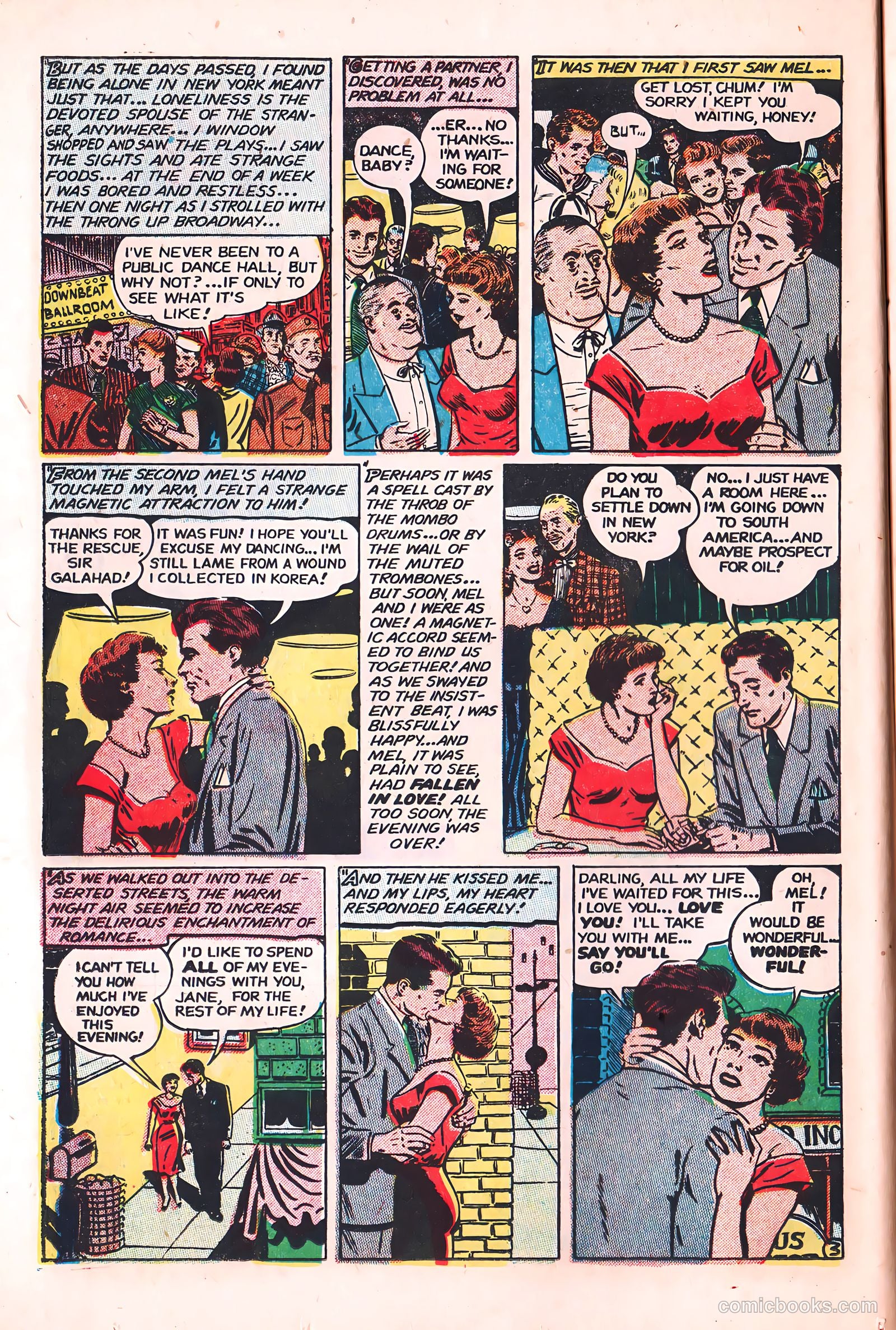 Young Romance #74 (1953) — page 15 of 37